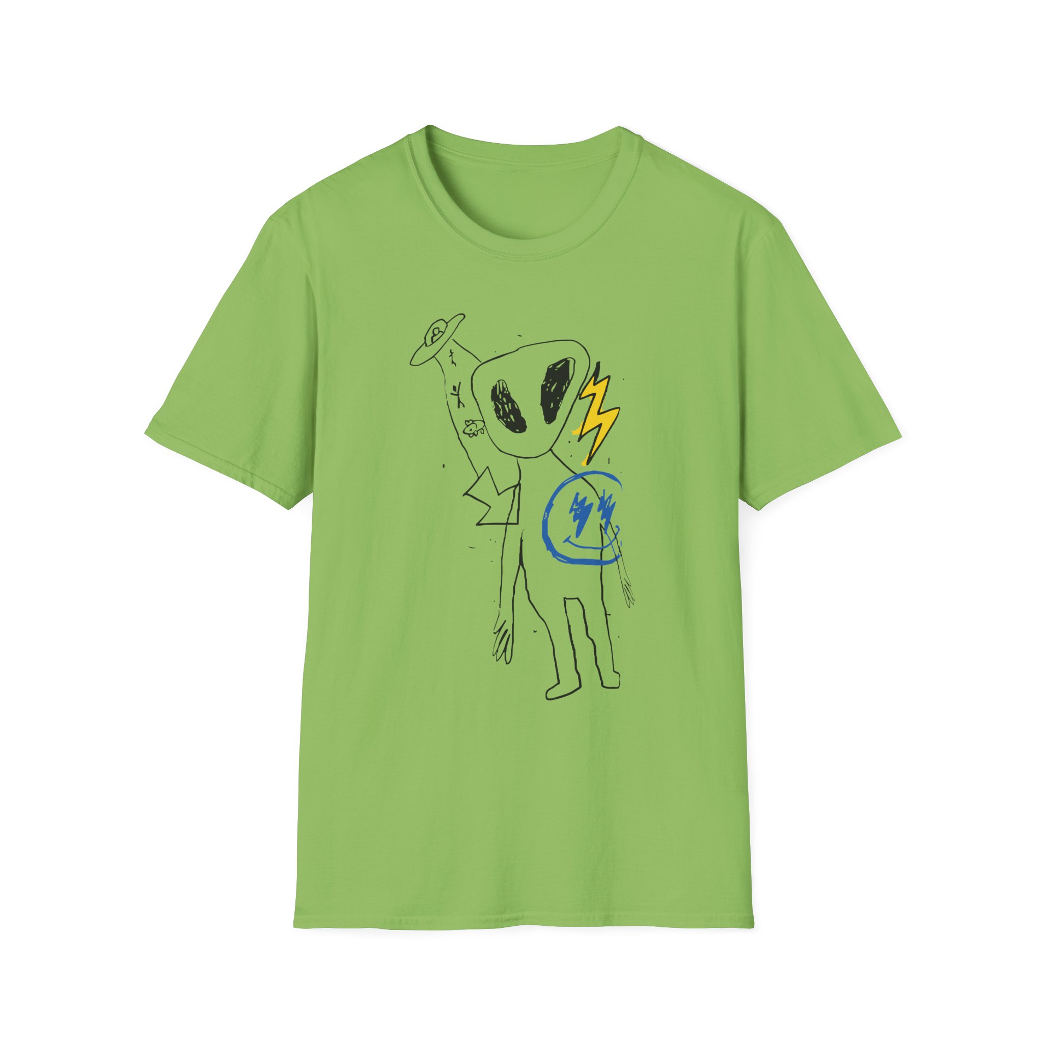 J Balvin Alien Thunder Unisex Softstyle T-Shirt