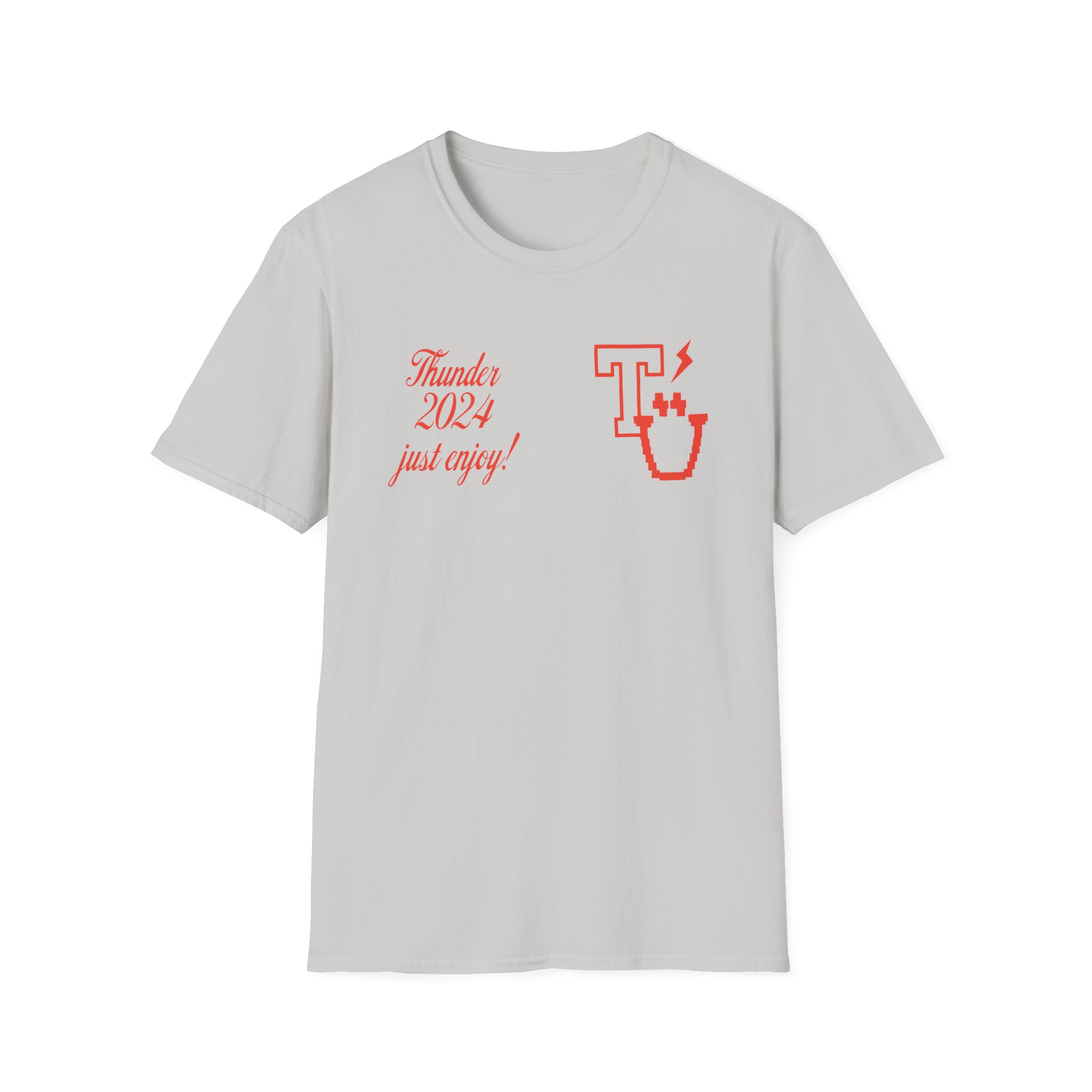 Ateez Thunder Pigment Unisex Softstyle T-Shirt