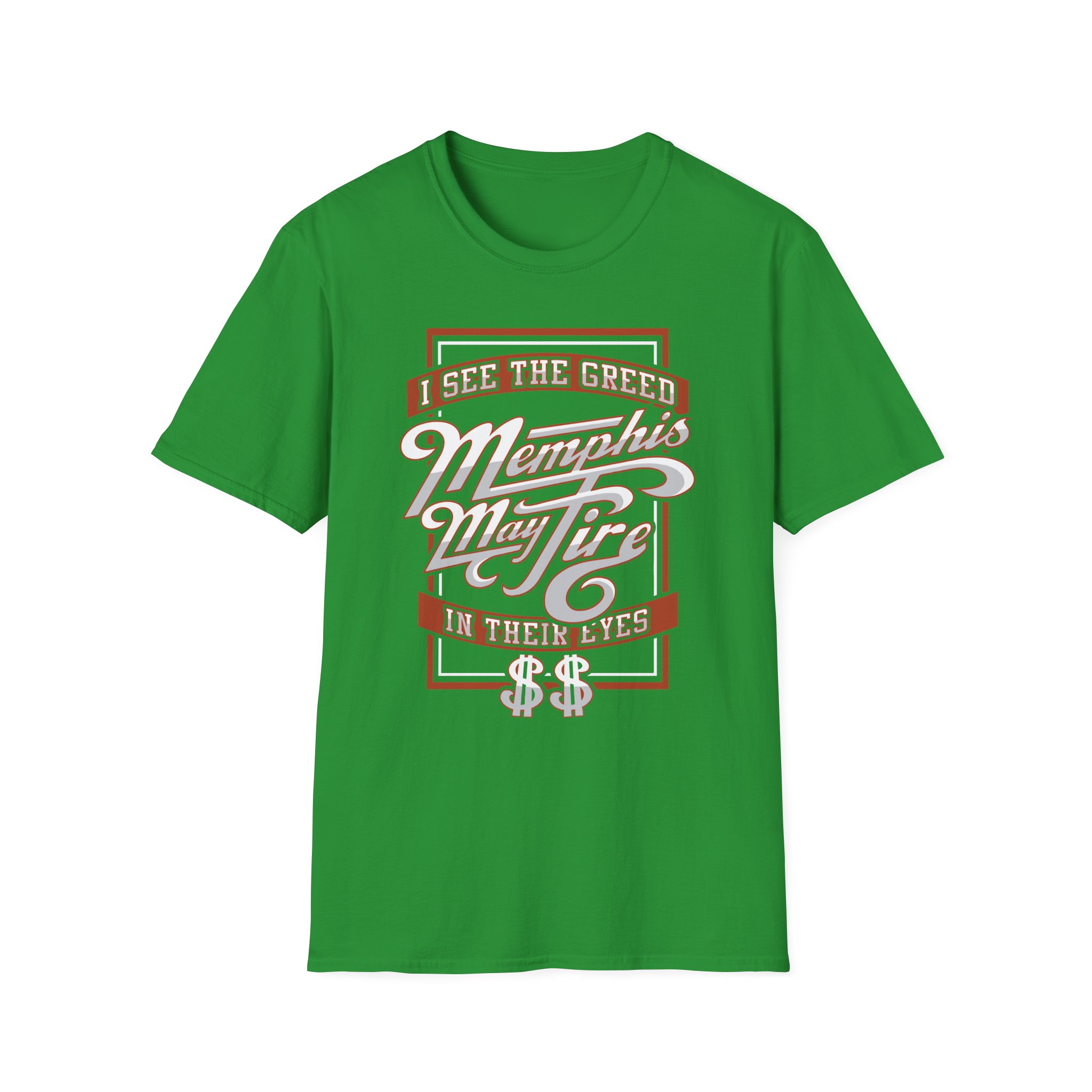 Memphis May Fire Greed Unisex Softstyle T-Shirt