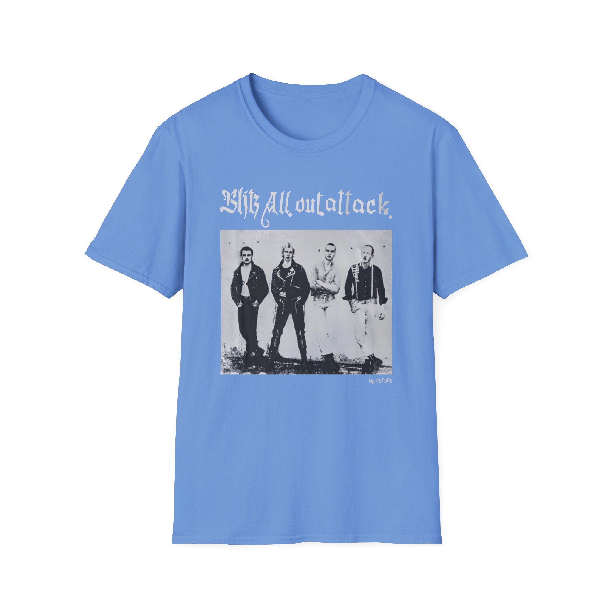 Blitz Voice Of A Generation Unisex Softstyle T-Shirt