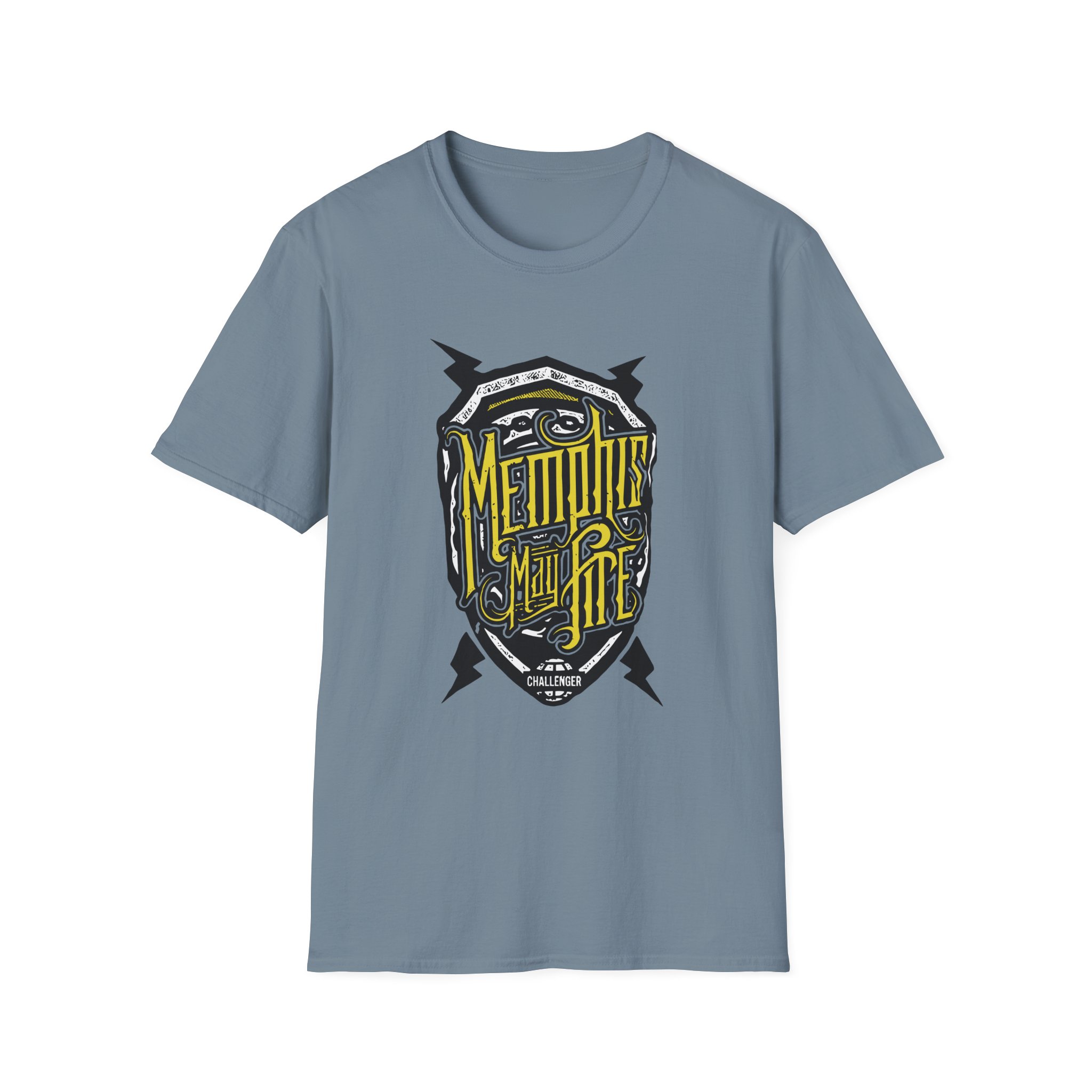 Memphis May Fire Shield Unisex Softstyle T-Shirt