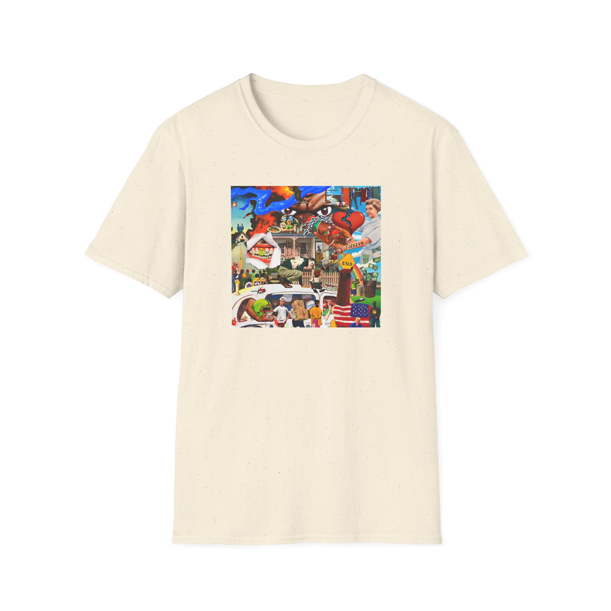 B Family Cover Unisex Softstyle T-Shirt