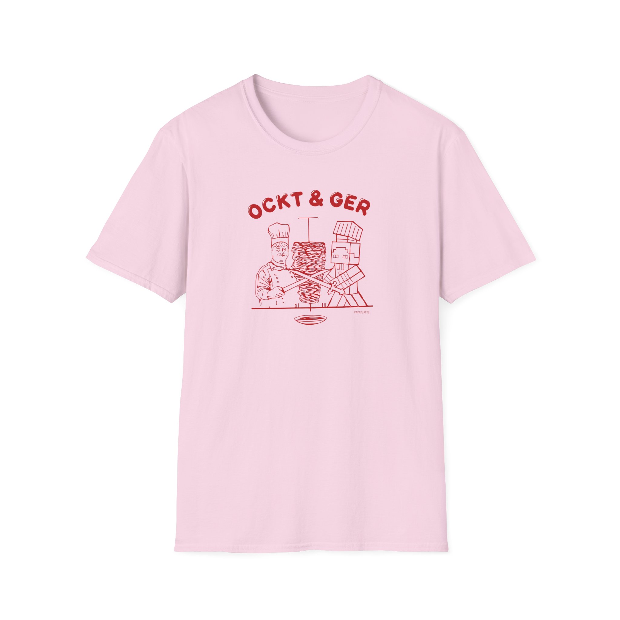 Papaplatte OCKT & GER Unisex Softstyle T-Shirt