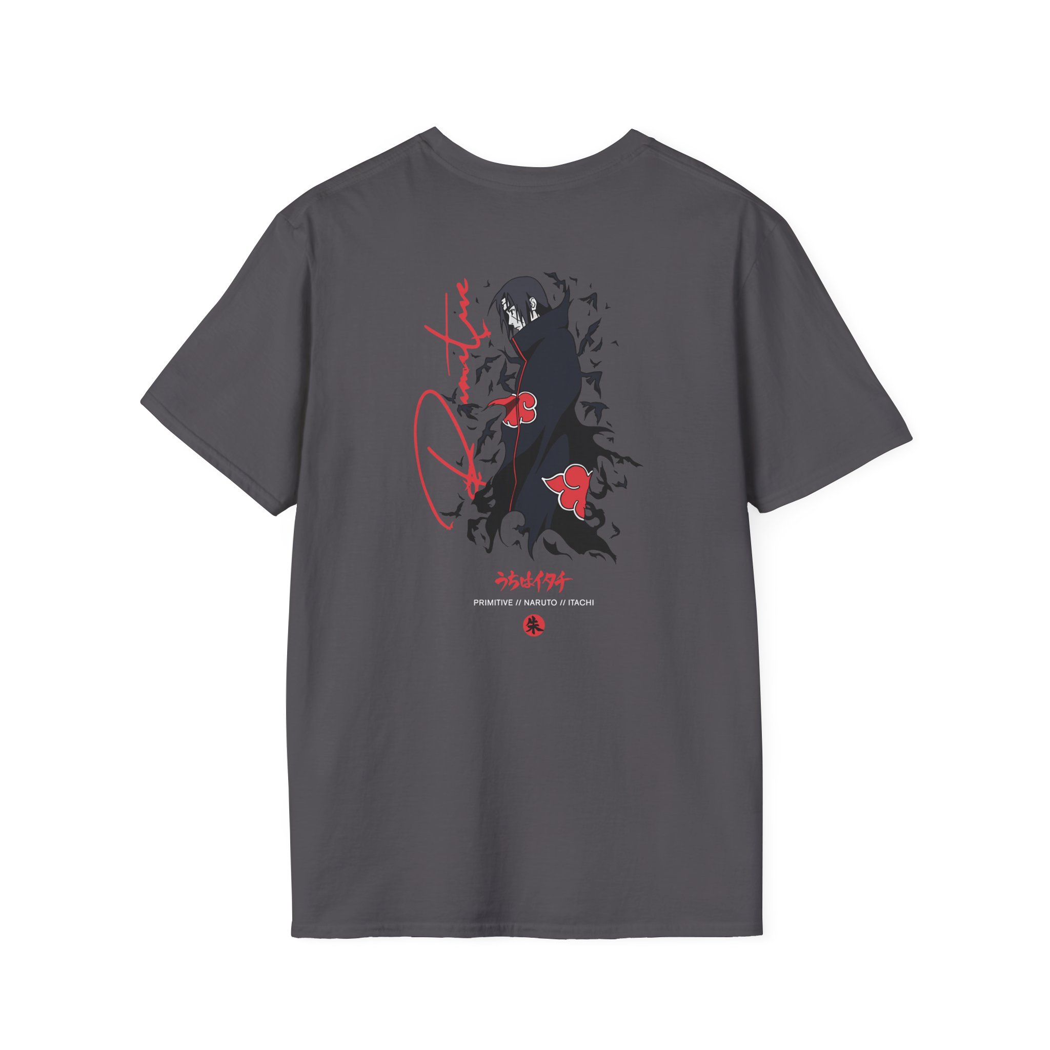 Naruto Burgundy Unisex Softstyle T-Shirt