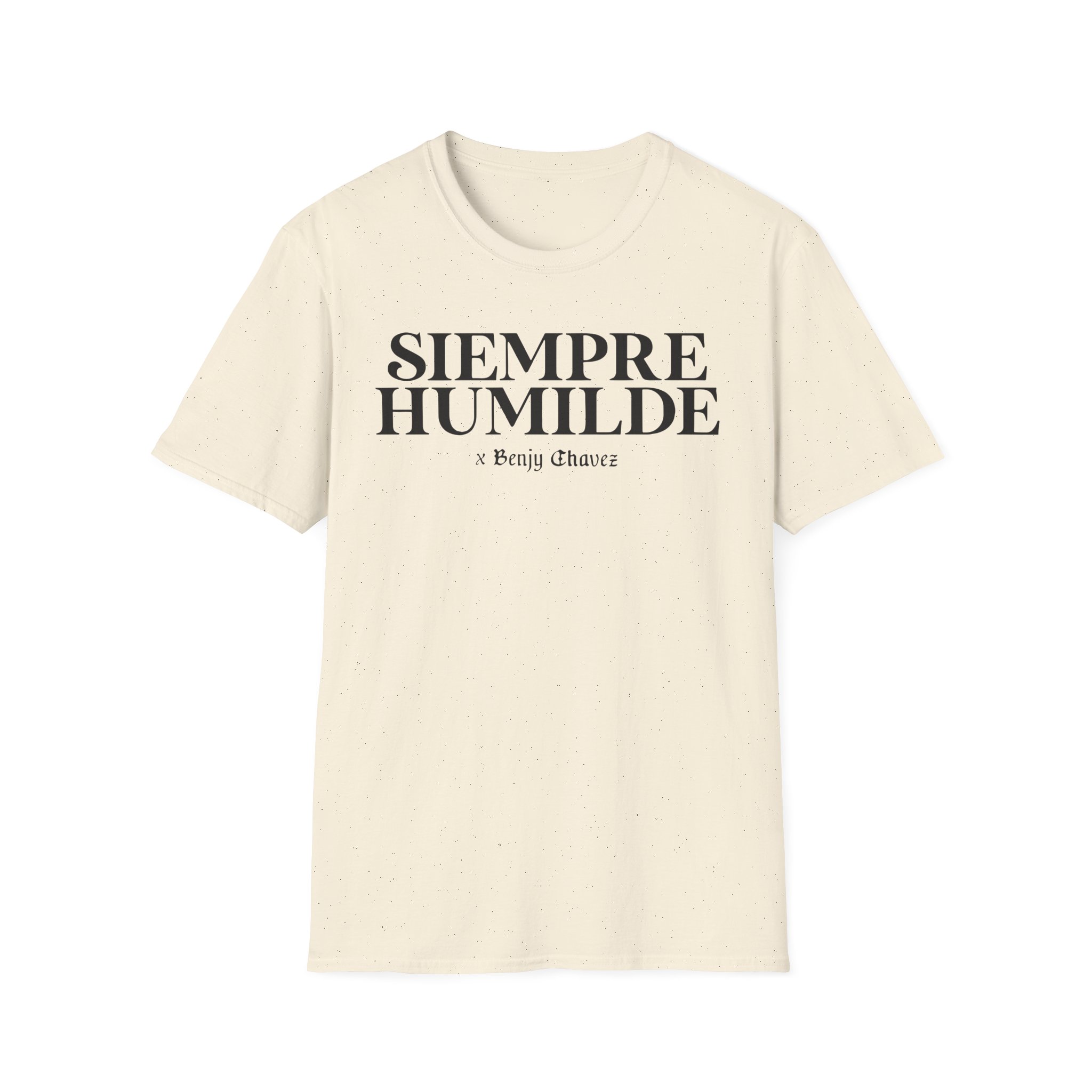 Benjy Chavez Siempre Humilde Unisex Softstyle T-Shirt