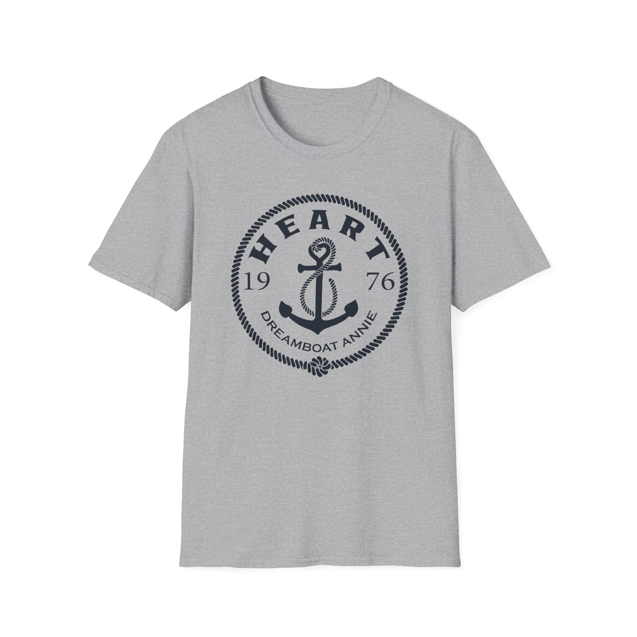 Heart Band Unisex Softstyle T-Shirt