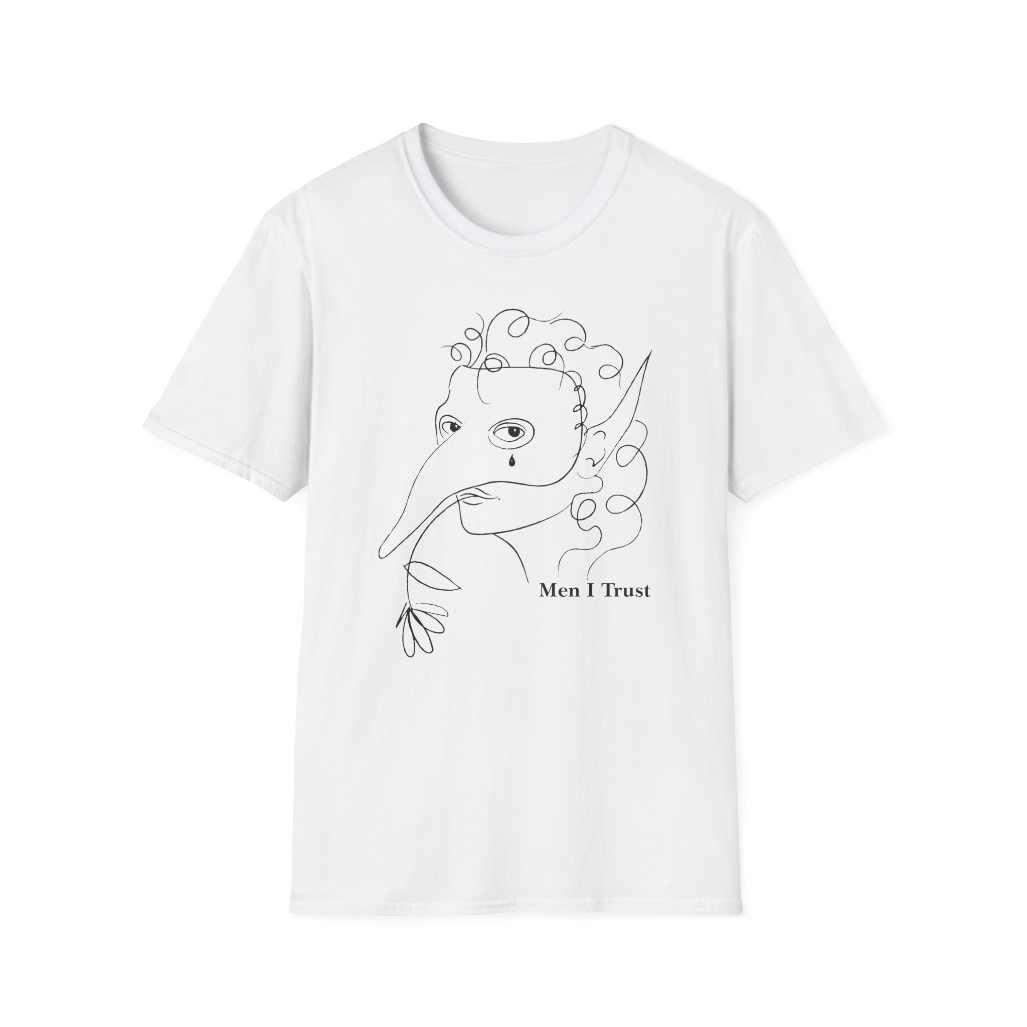 Men I Trust Mask Unisex Softstyle T-Shirt