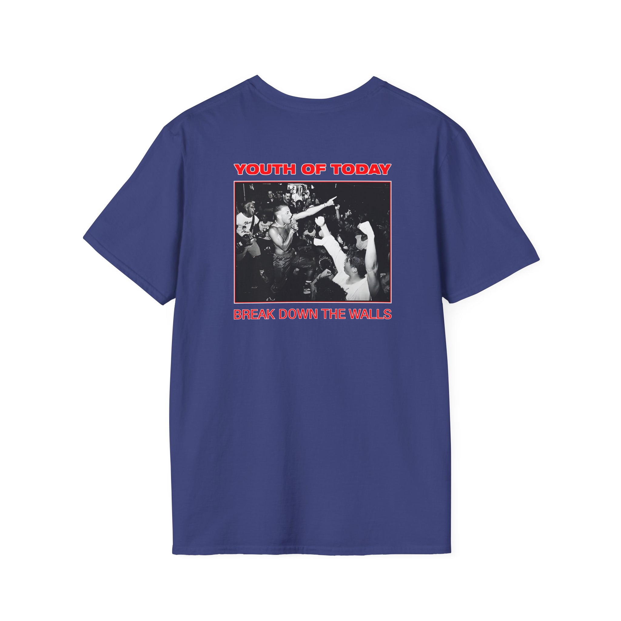 Youth of Today Break Down The Walls Unisex Softstyle T-Shirt