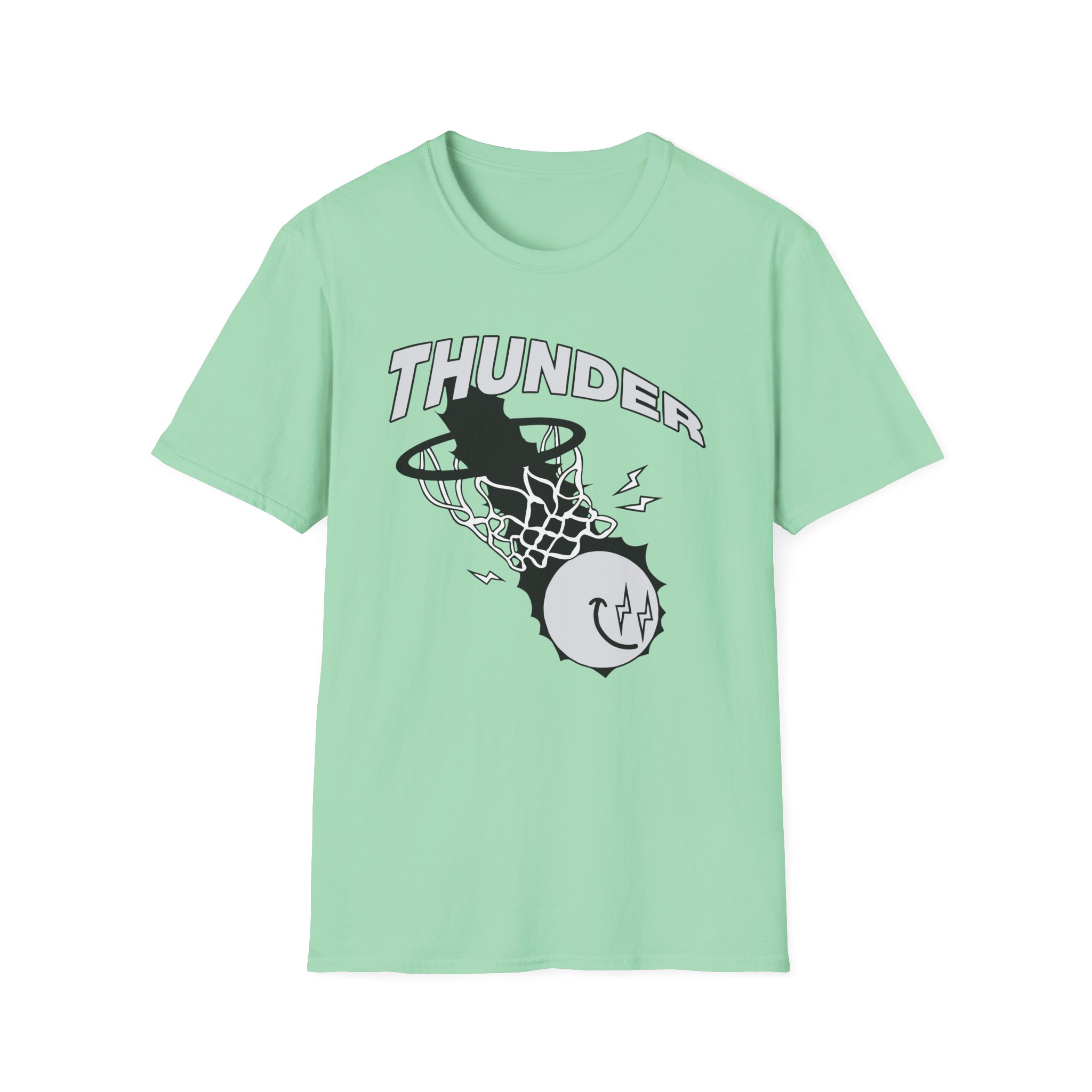 Ateez Thunder Basketball Unisex Softstyle T-Shirt