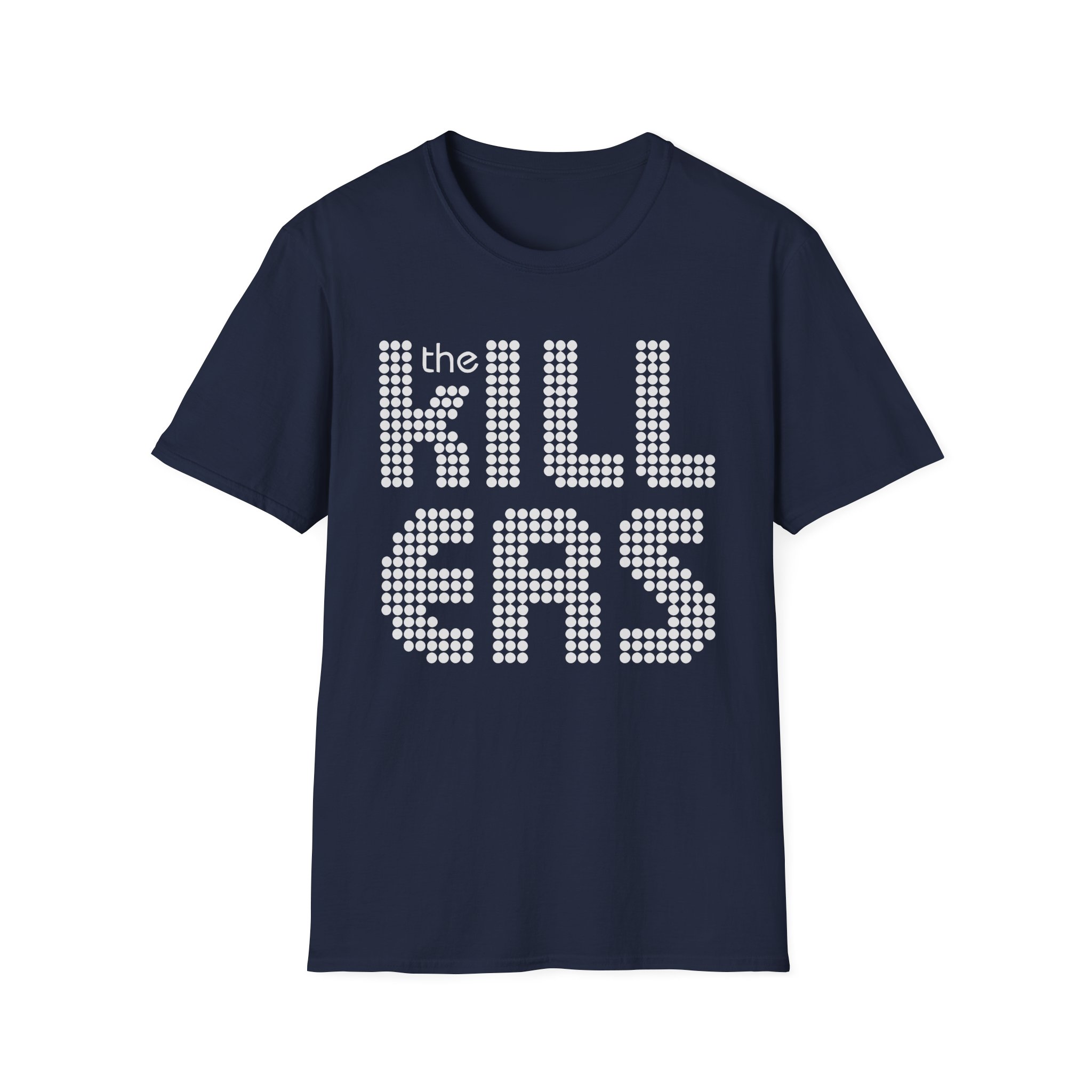 TK Distressed Stacked Logo Unisex Softstyle T-Shirt