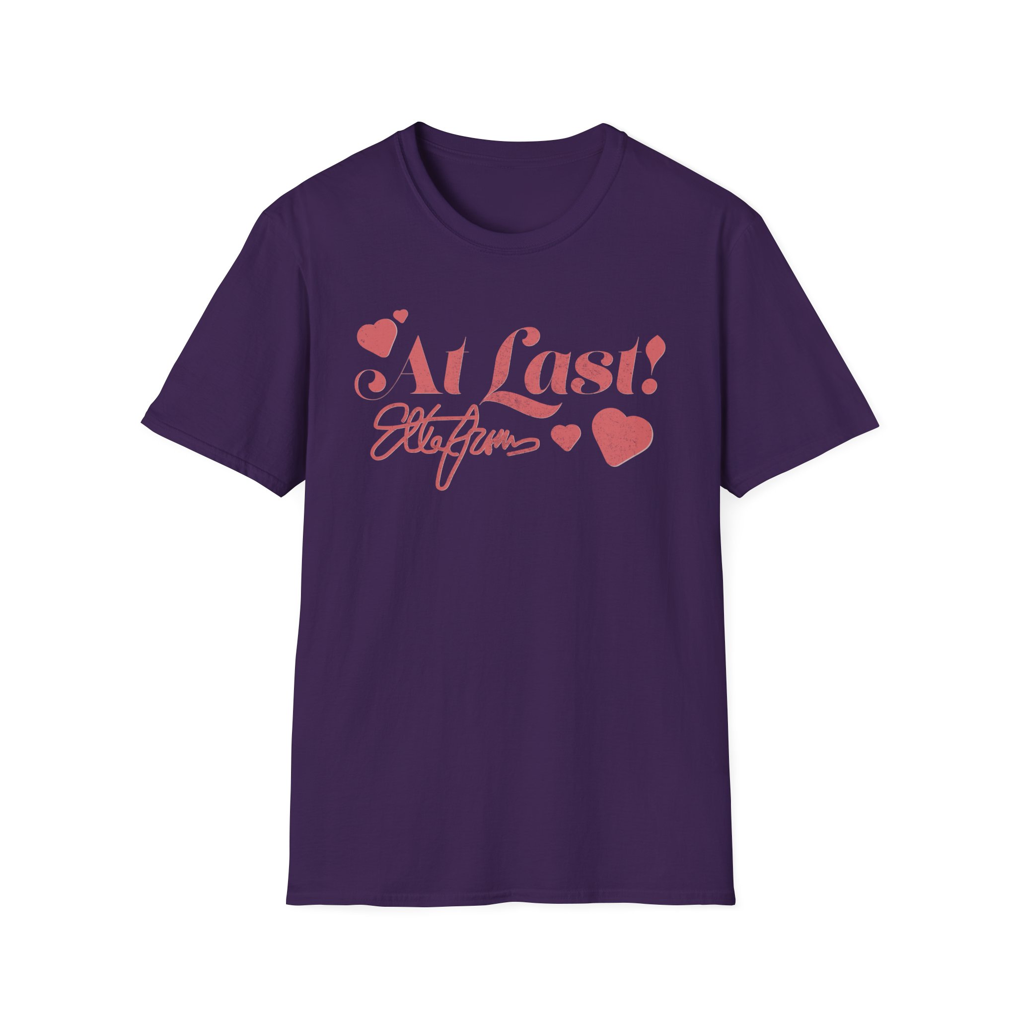 Etta James at Last Hearts Unisex Softstyle T-Shirt