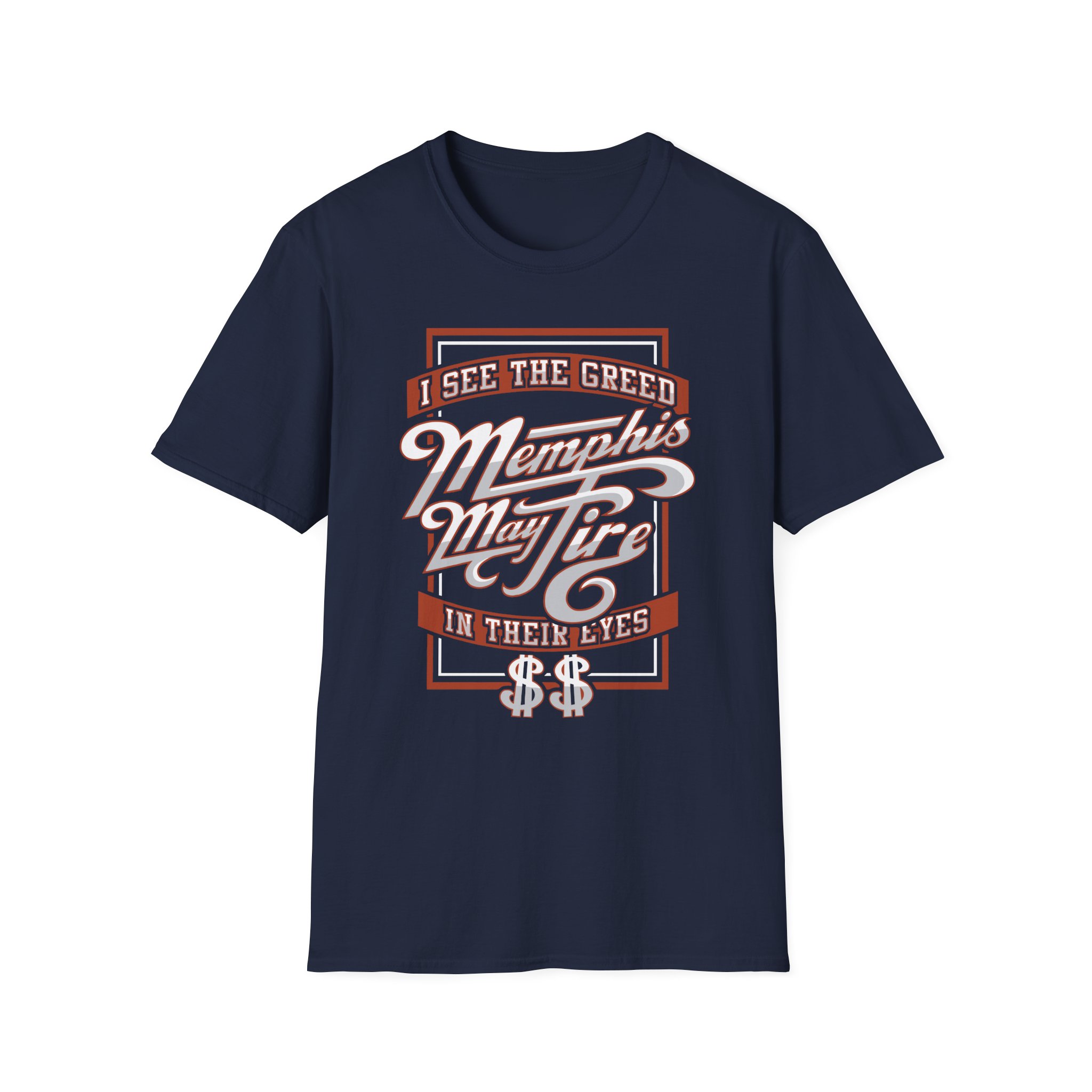 Memphis May Fire Greed Unisex Softstyle T-Shirt