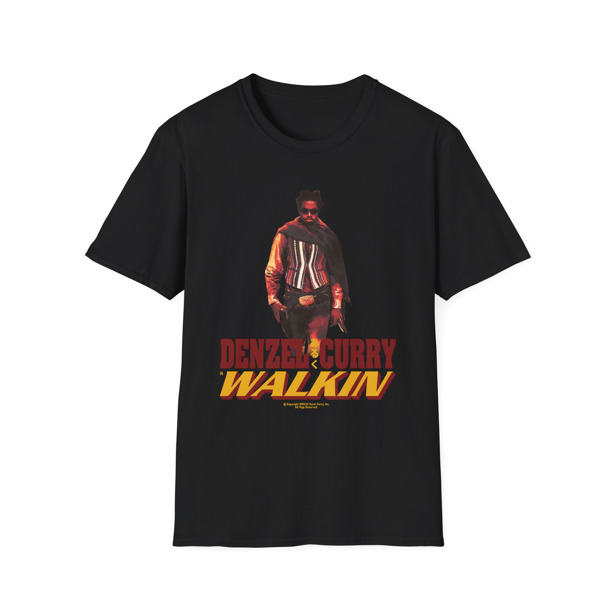 Denzel Curry Melt Tour Walkin unisex softstyle t-shirt