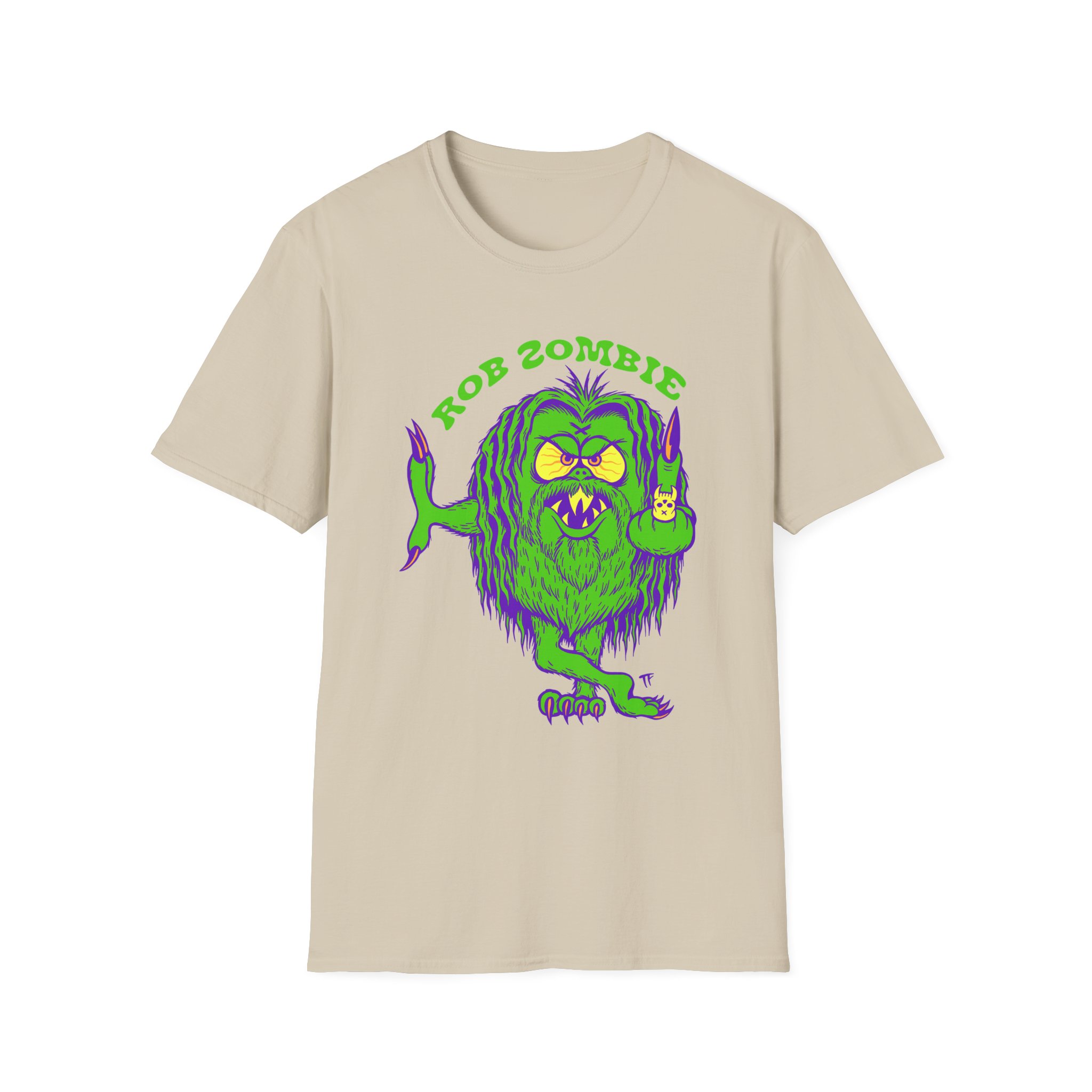 Rob Zombie Sinister Monster Unisex Softstyle T-Shirt