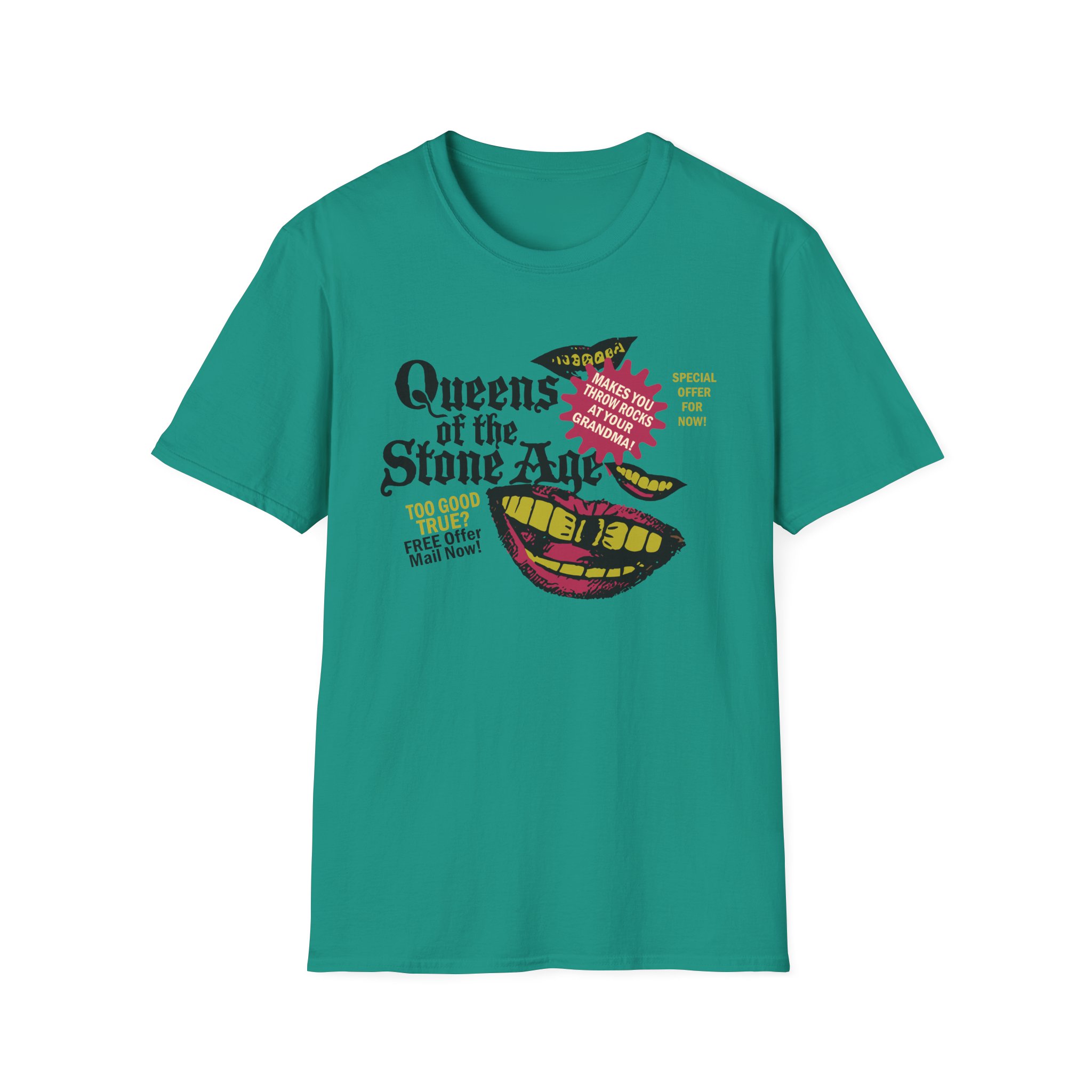 Queens of the Stone Age Lick Them Like Them Unisex Softstyle T-Shirt