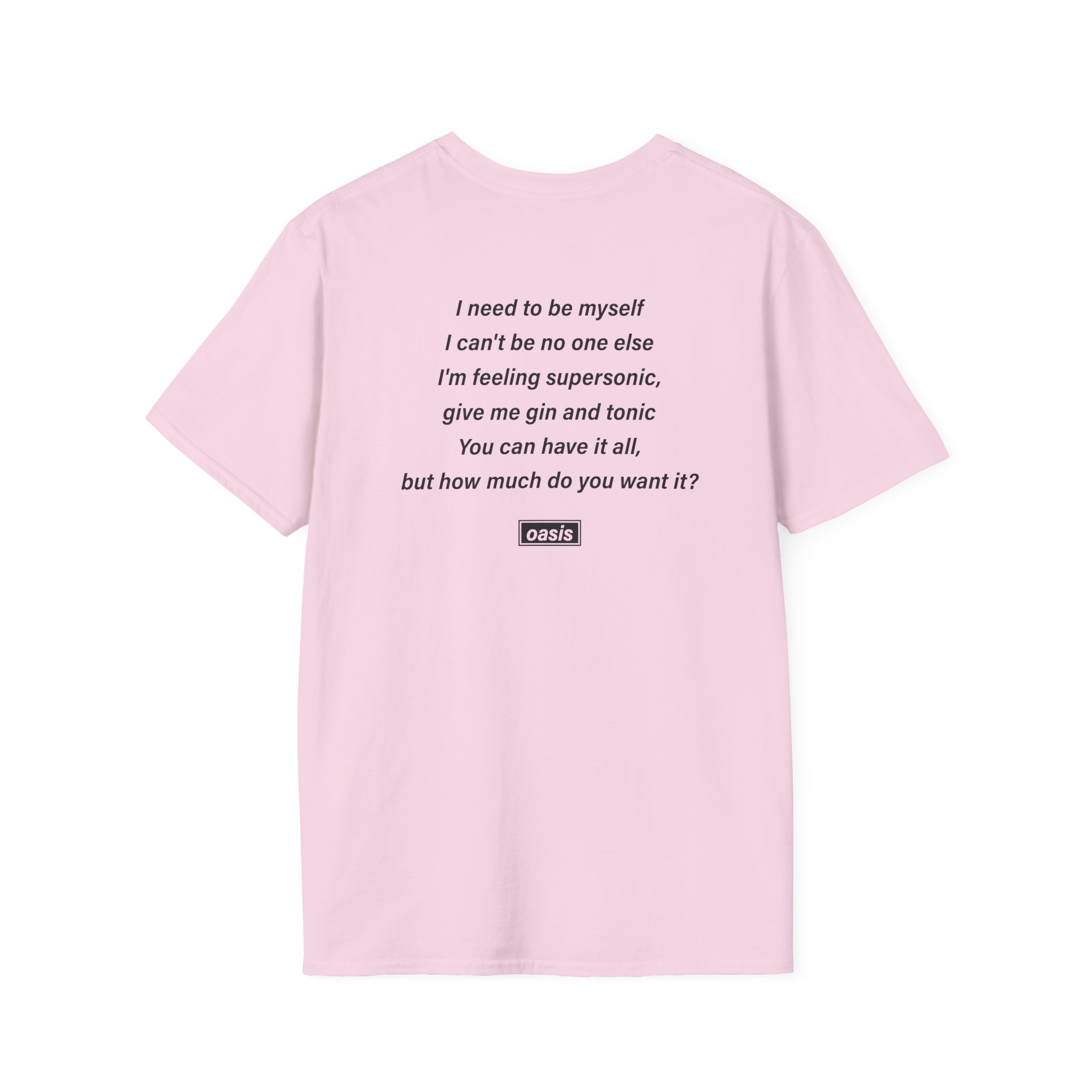 Oasis Supersonic Unisex Softstyle T-Shirt