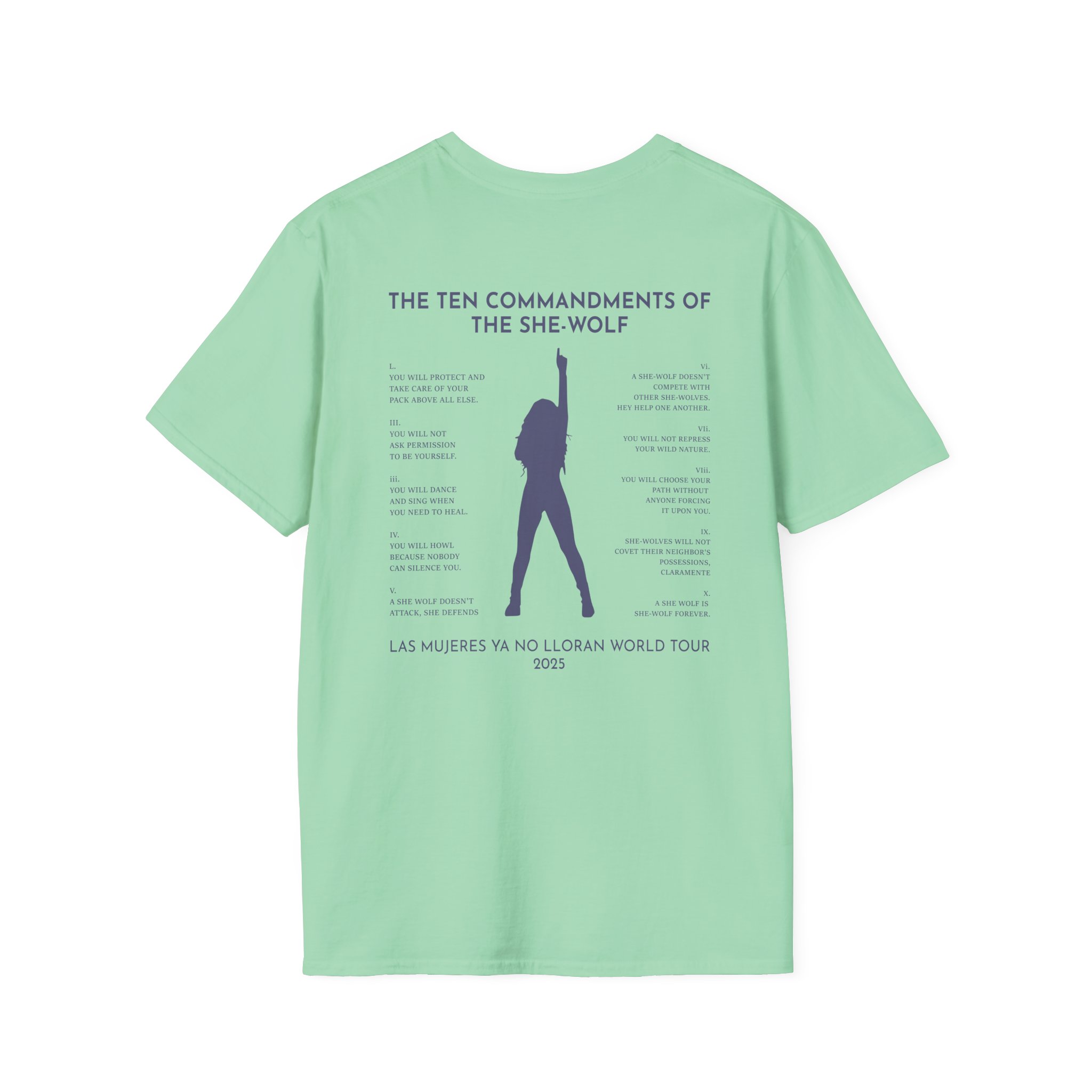 Shakira Commandments Unisex Softstyle T-Shirt