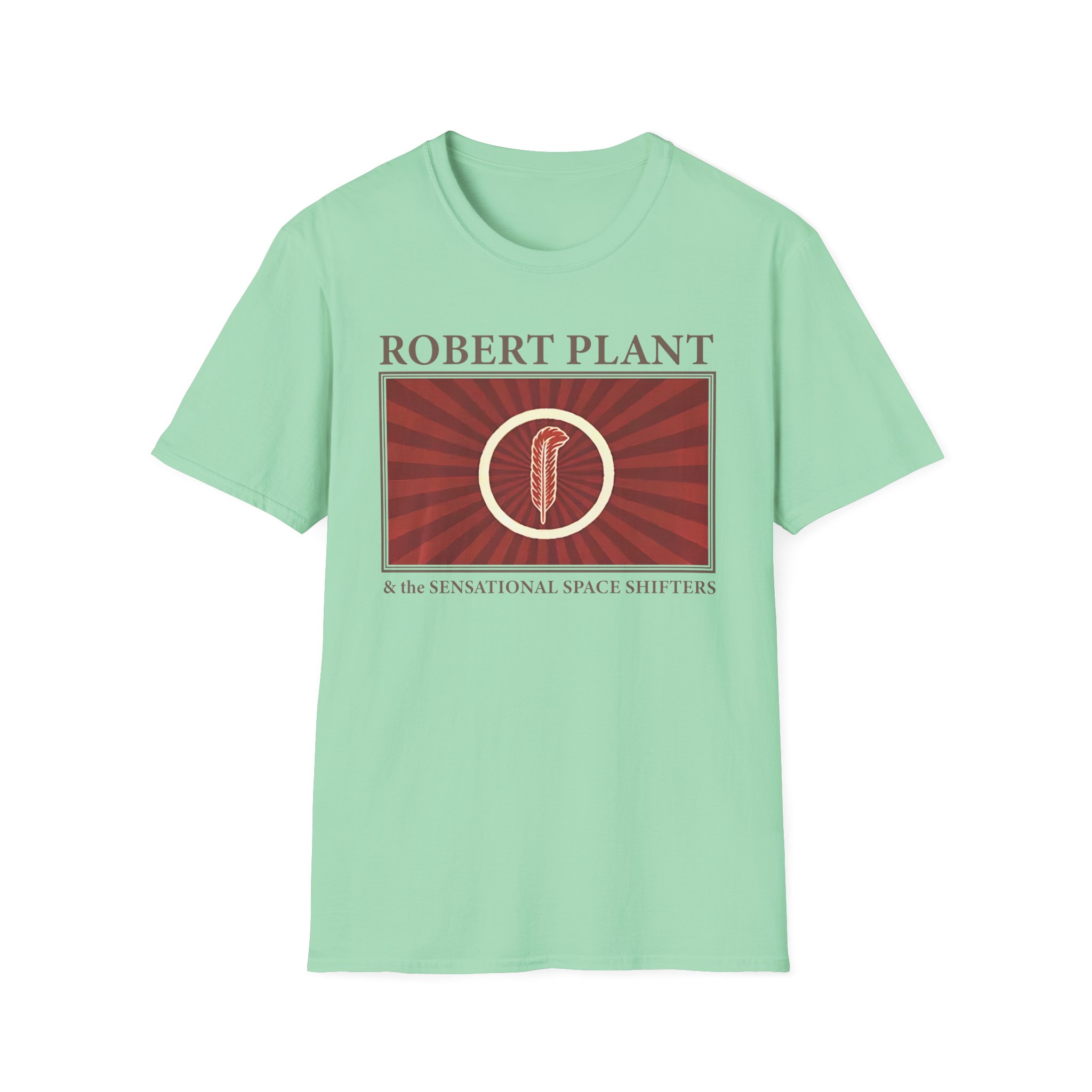 Robert Plant Feather Section Unisex Softstyle T-Shirt