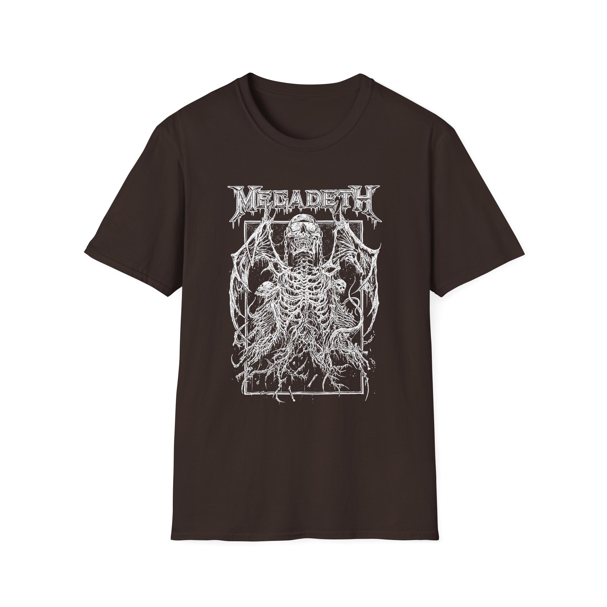 Megadeth Bat Vic Rising Unisex Softstyle T-Shirt