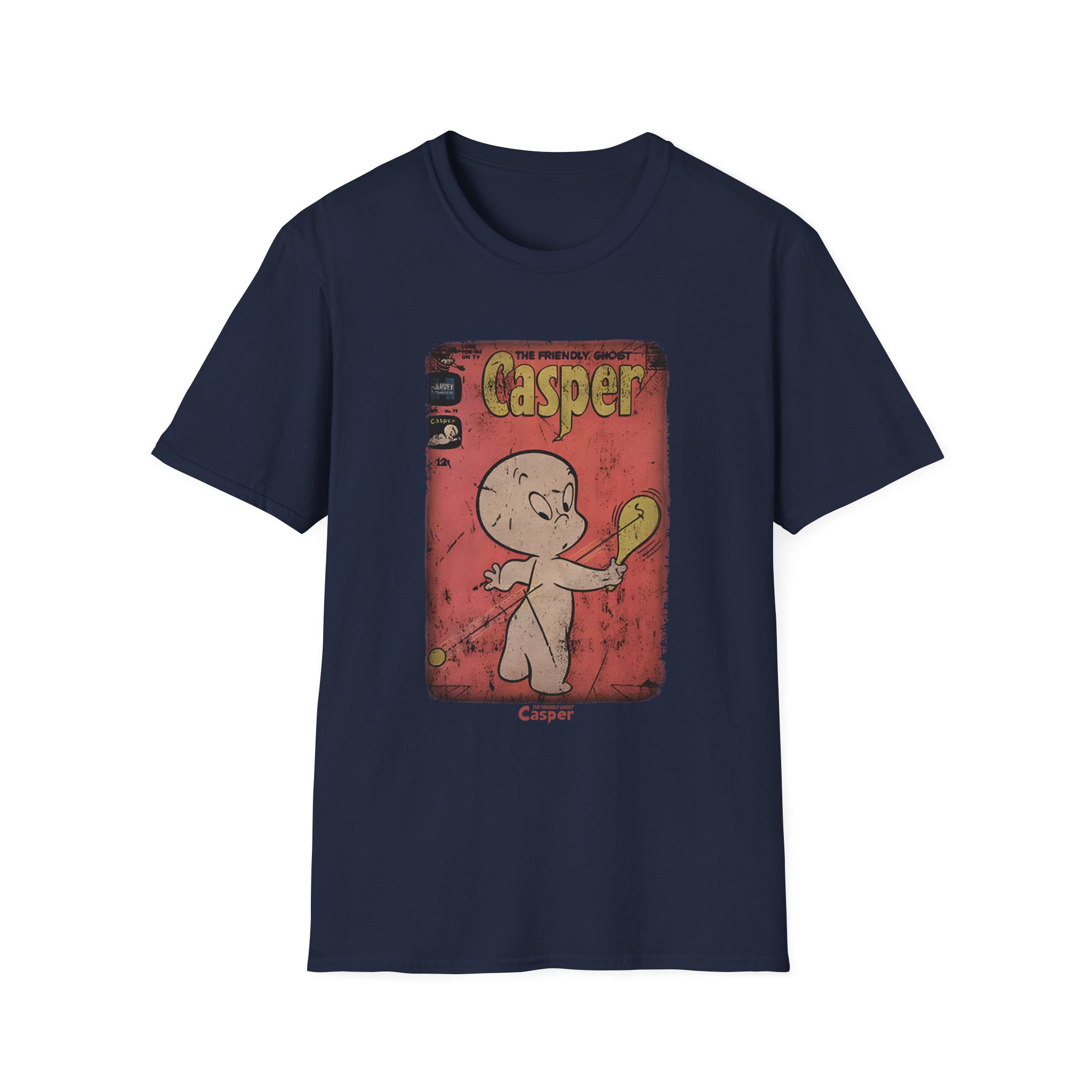 Casper the Friendly Ghost Poster Unisex Softstyle T-Shirt