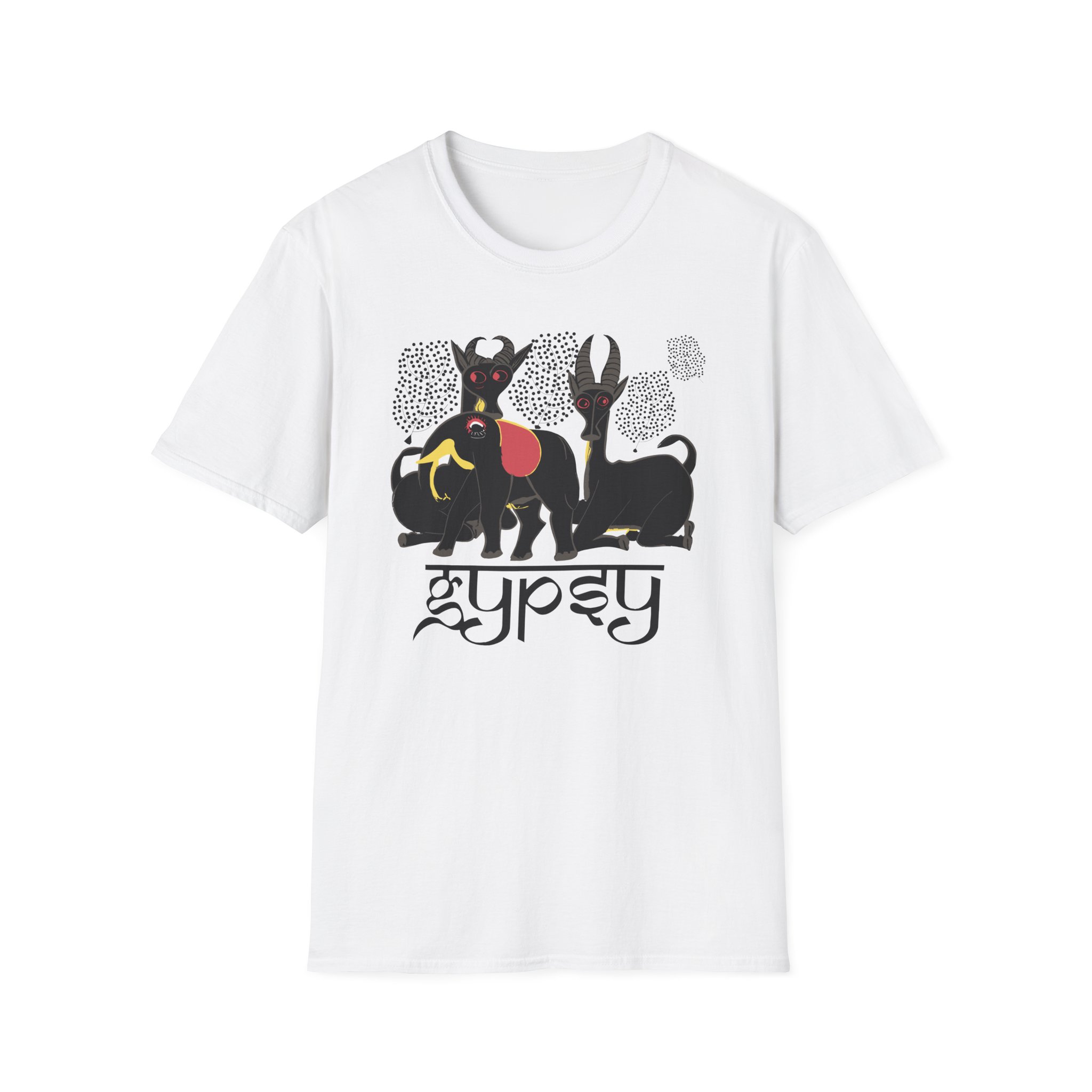 Gypsy Music For Animals Unisex Softstyle T-Shirt