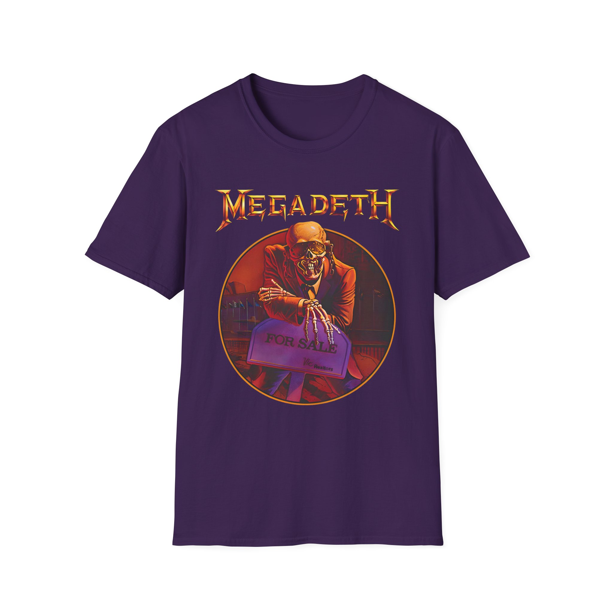 Megadeth Peace Sells Tracklist Unisex Softstyle T-Shirt