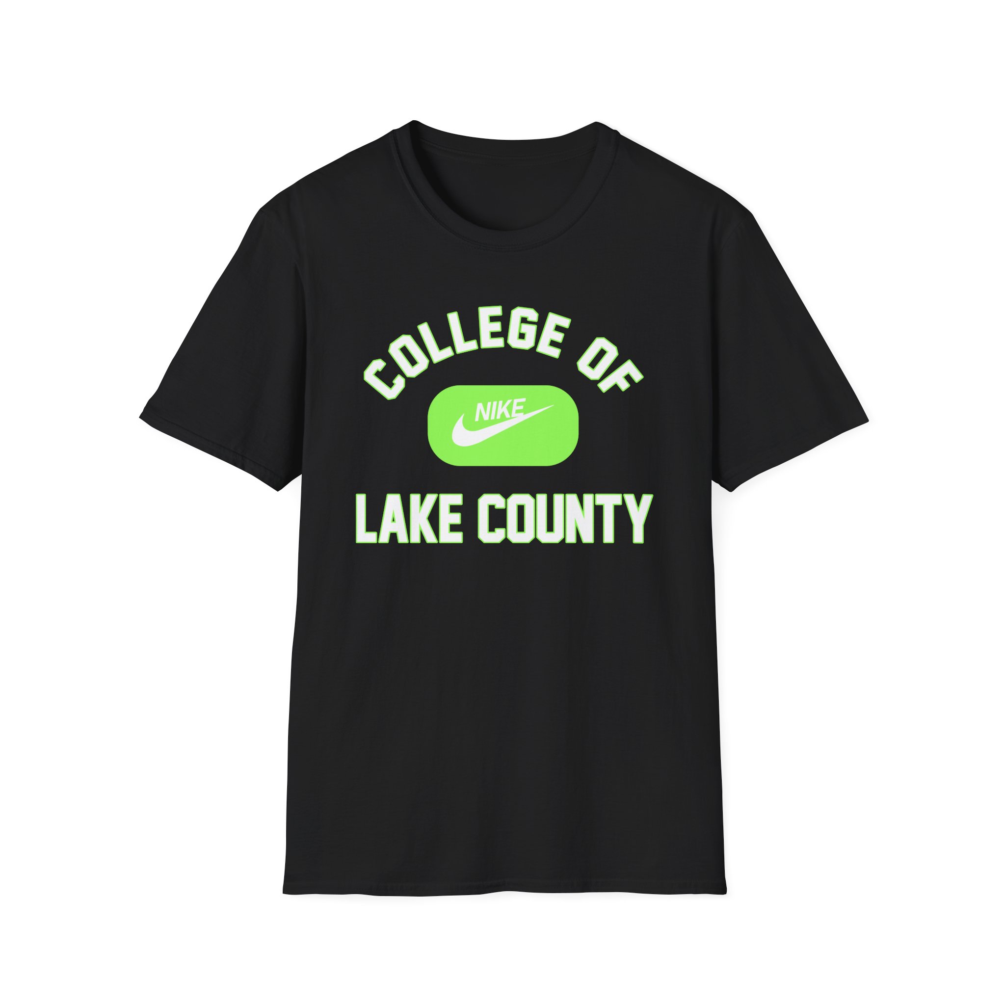 College Lake County Nike Club Unisex Softstyle T-Shirt