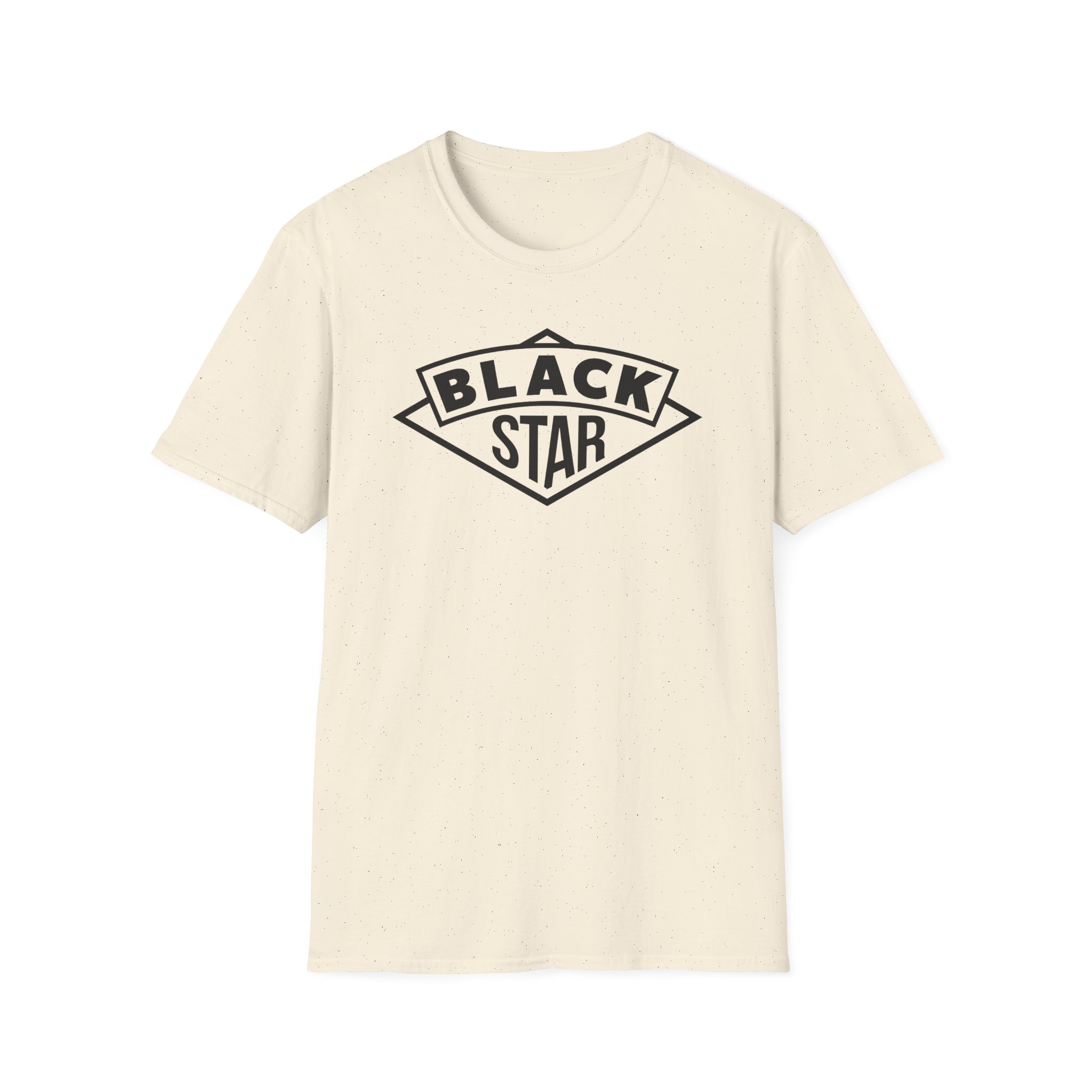 Black Star Icon Unisex Softstyle T-Shirt
