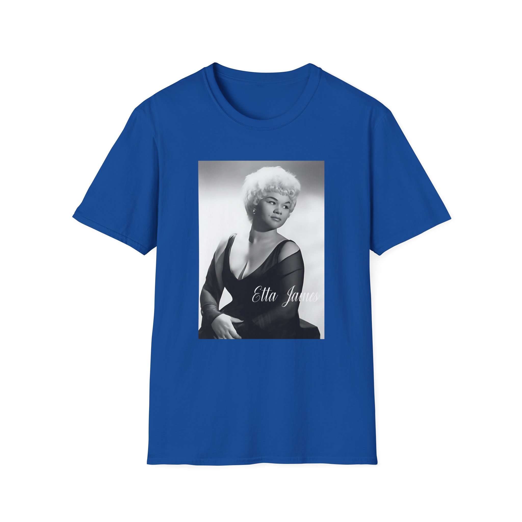 Etta James Portrait Unisex Softstyle T-Shirt