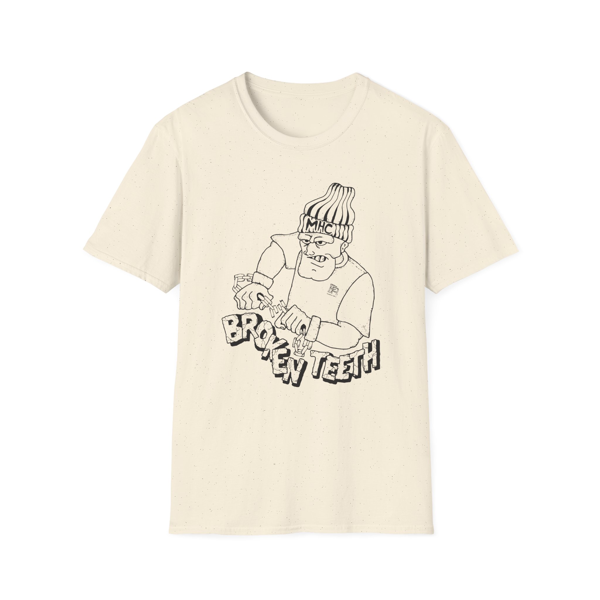 Broken Teeth Unisex Softstyle T-Shirt