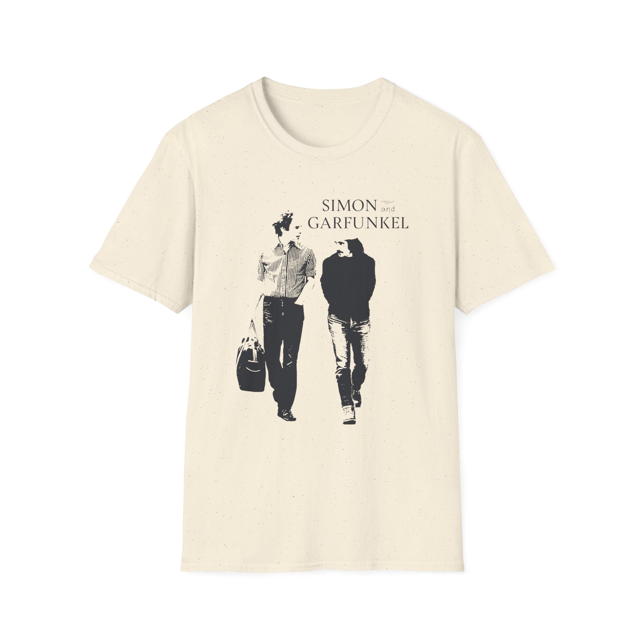 Simon and Garfunkel Walking Unisex Softstyle T-Shirt