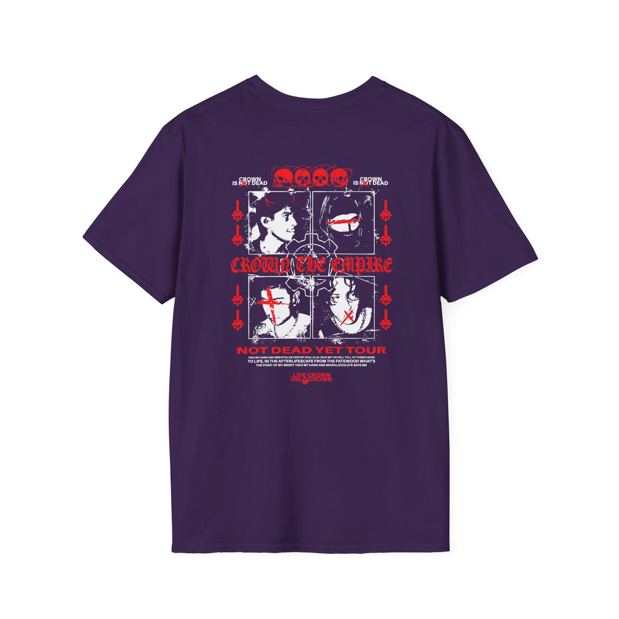 Crown the Empire Crown Is Dead Unisex Softstyle T-Shirt