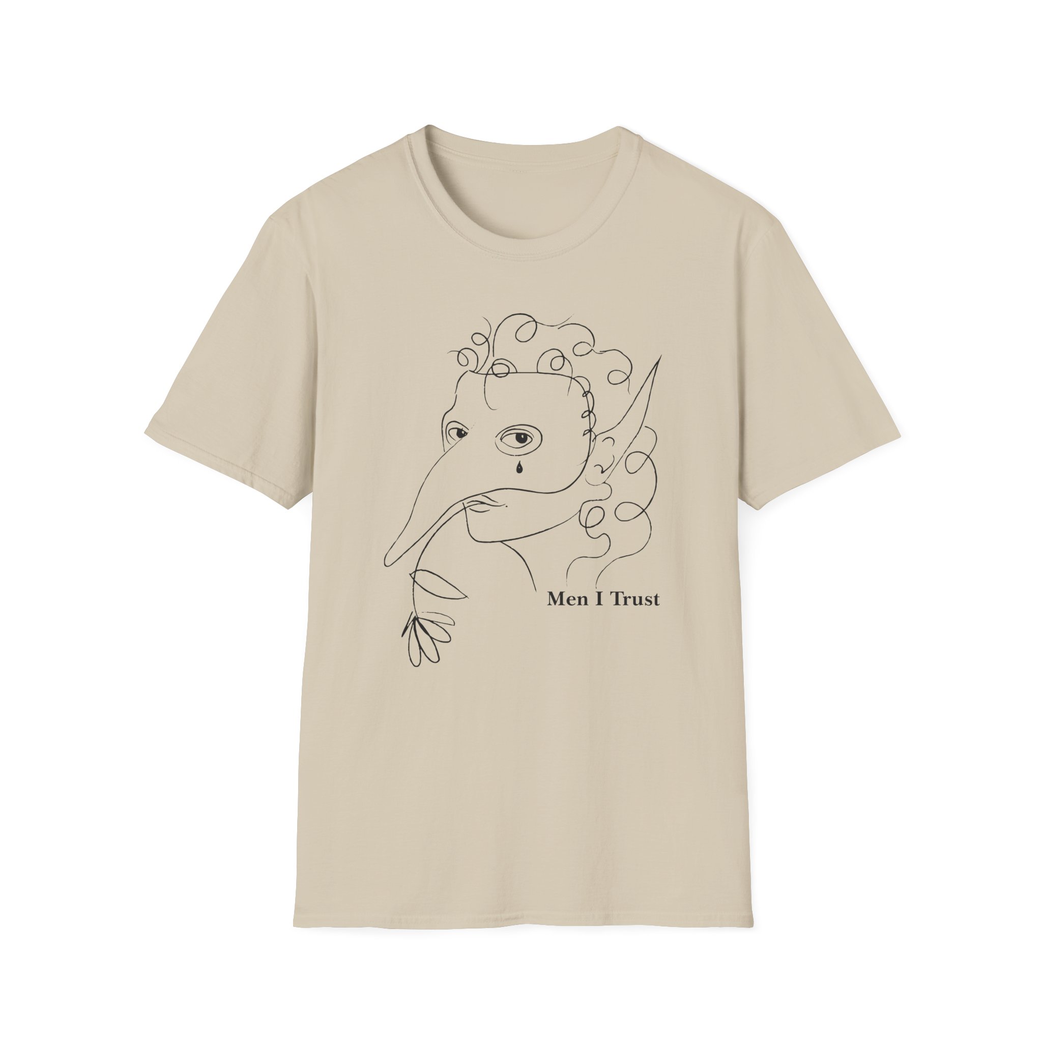 Men I Trust Mask Unisex Softstyle T-Shirt