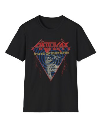 Anthrax Optical Euphoria Unisex Softstyle T-Shirt