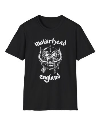 Motorhead England Lounge Unisex Softstyle T-Shirt