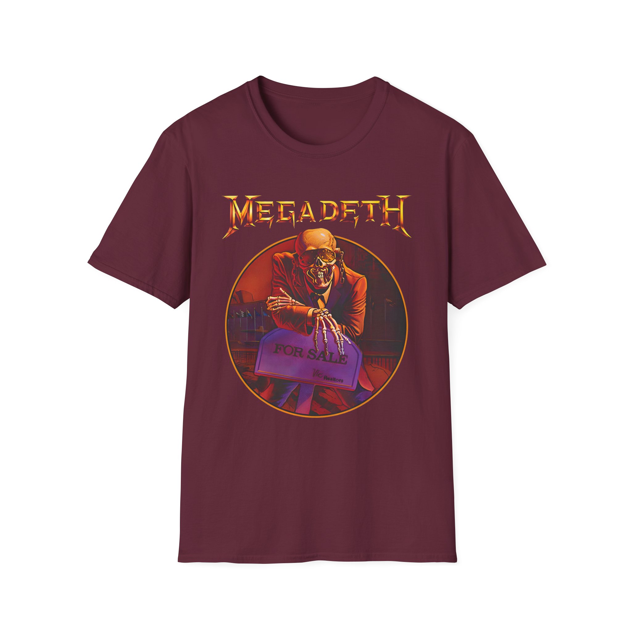 Megadeth Peace Sells Tracklist Unisex Softstyle T-Shirt