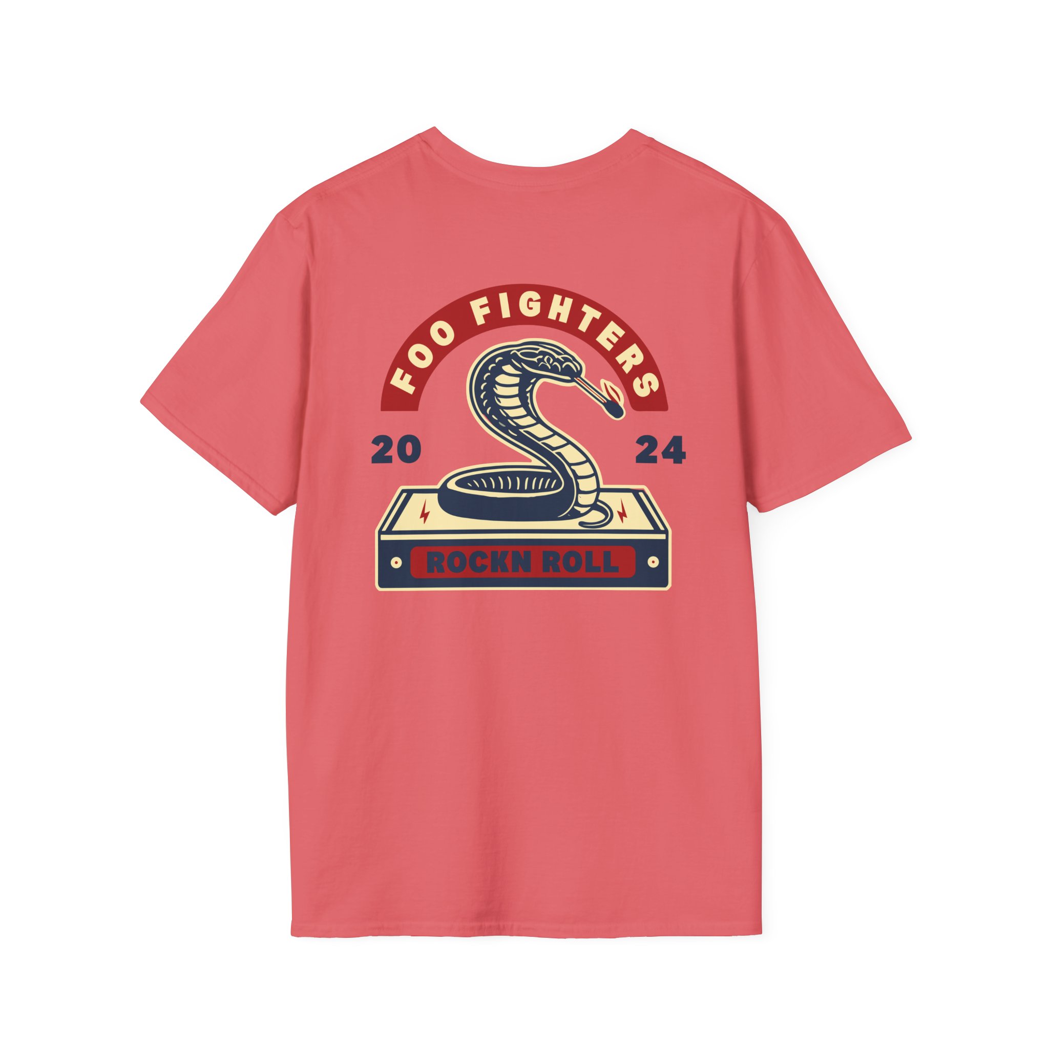 Foo Fighters Cobra Unisex Softstyle T-Shirt