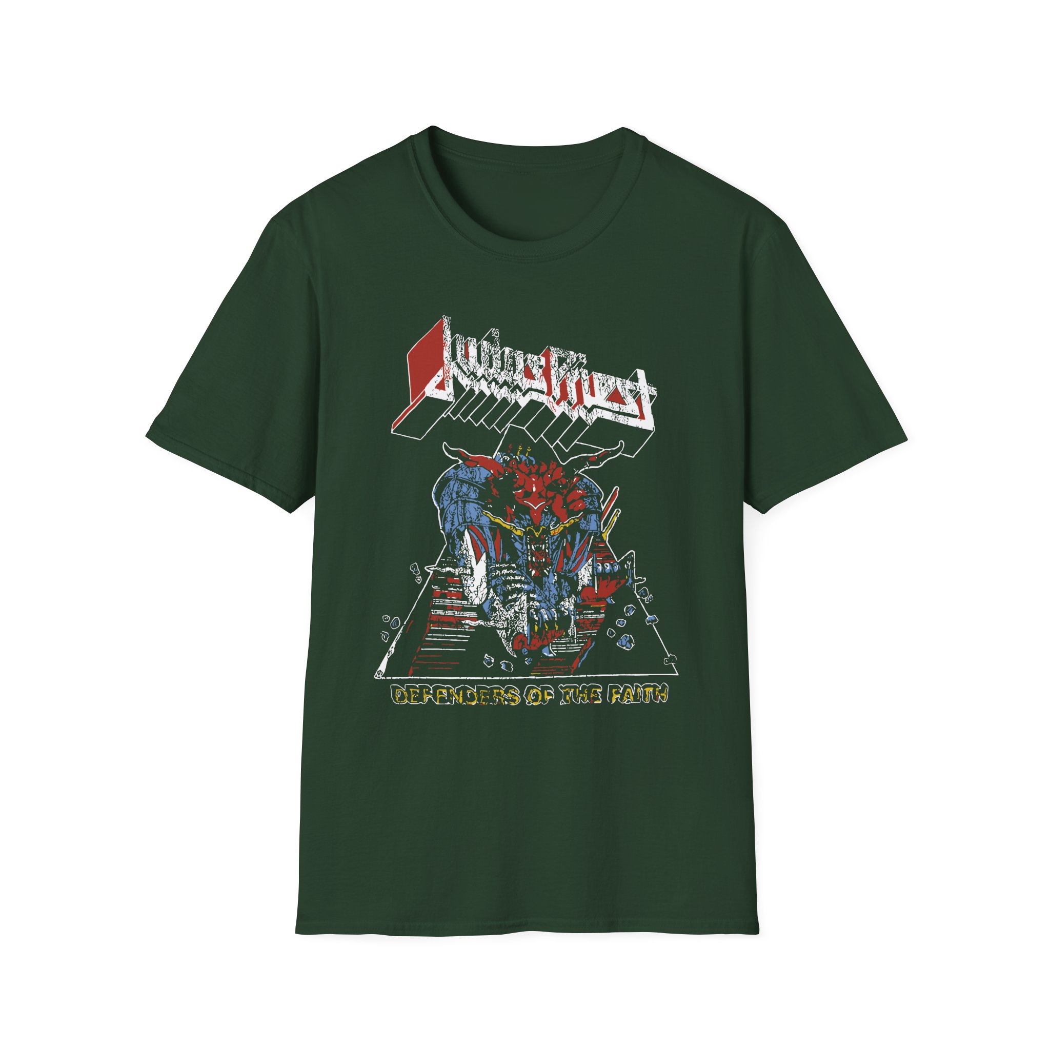 Judas Priest Defenders Unisex Softstyle T-Shirt