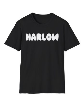 Harlow and Popcorn Unisex Softstyle T-Shirt