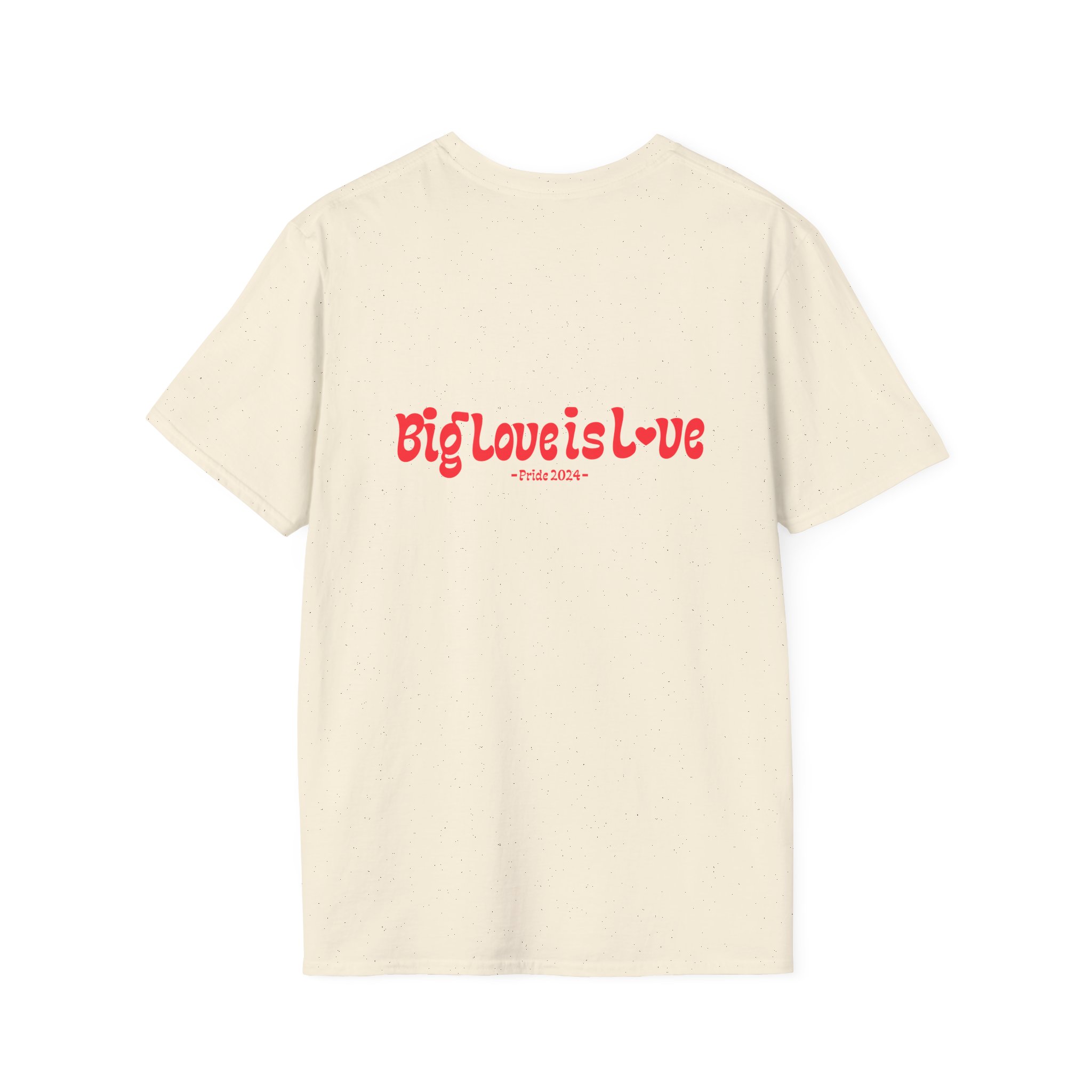 Erin Caldwell Pride BIG LOVE Unisex Softstyle T-Shirt