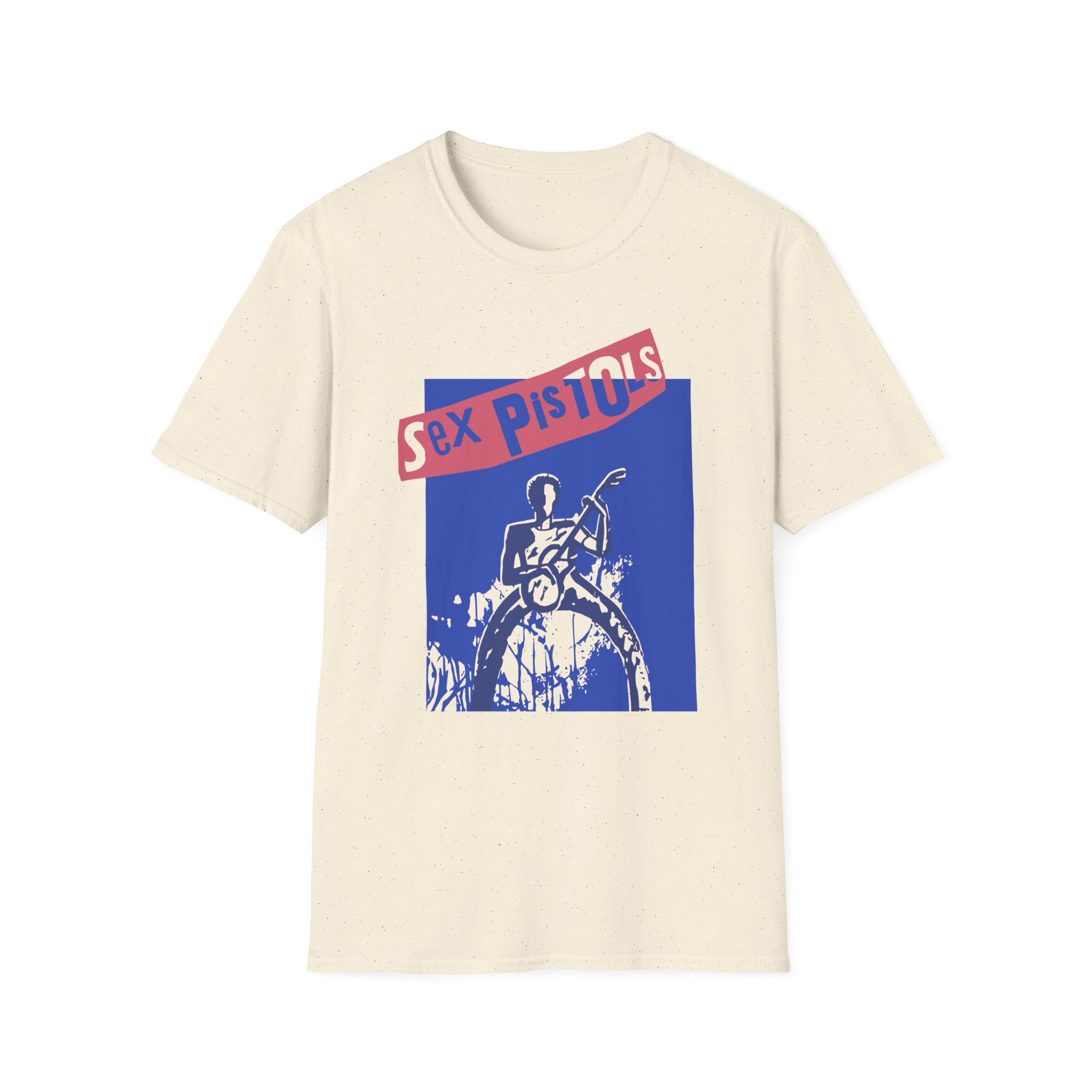 SP Guitar Sketch Unisex Softstyle T-Shirt