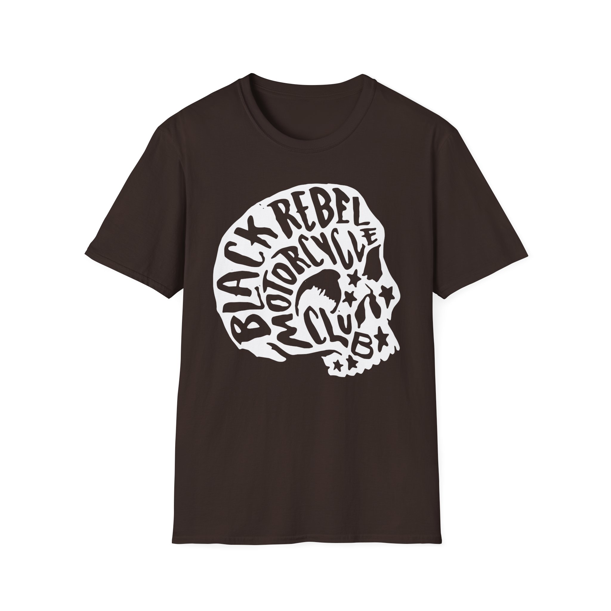 B.R.M.C. SKULL SCRIPT Unisex Softstyle T-Shirt