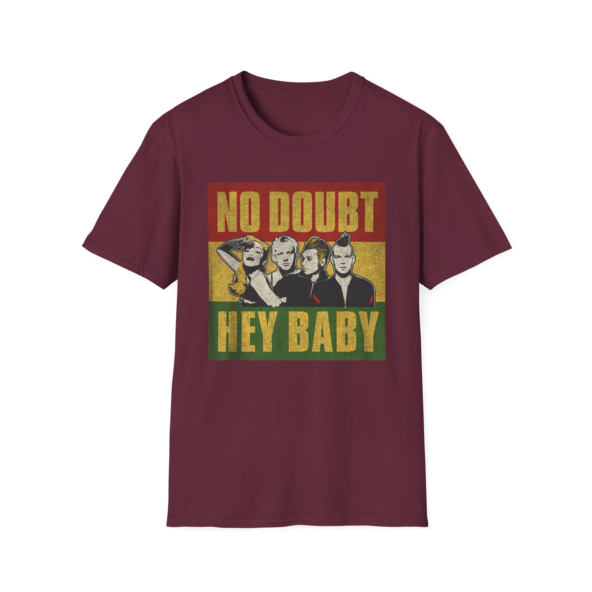 No Doubt Rasta Photo Unisex Softstyle T-Shirt