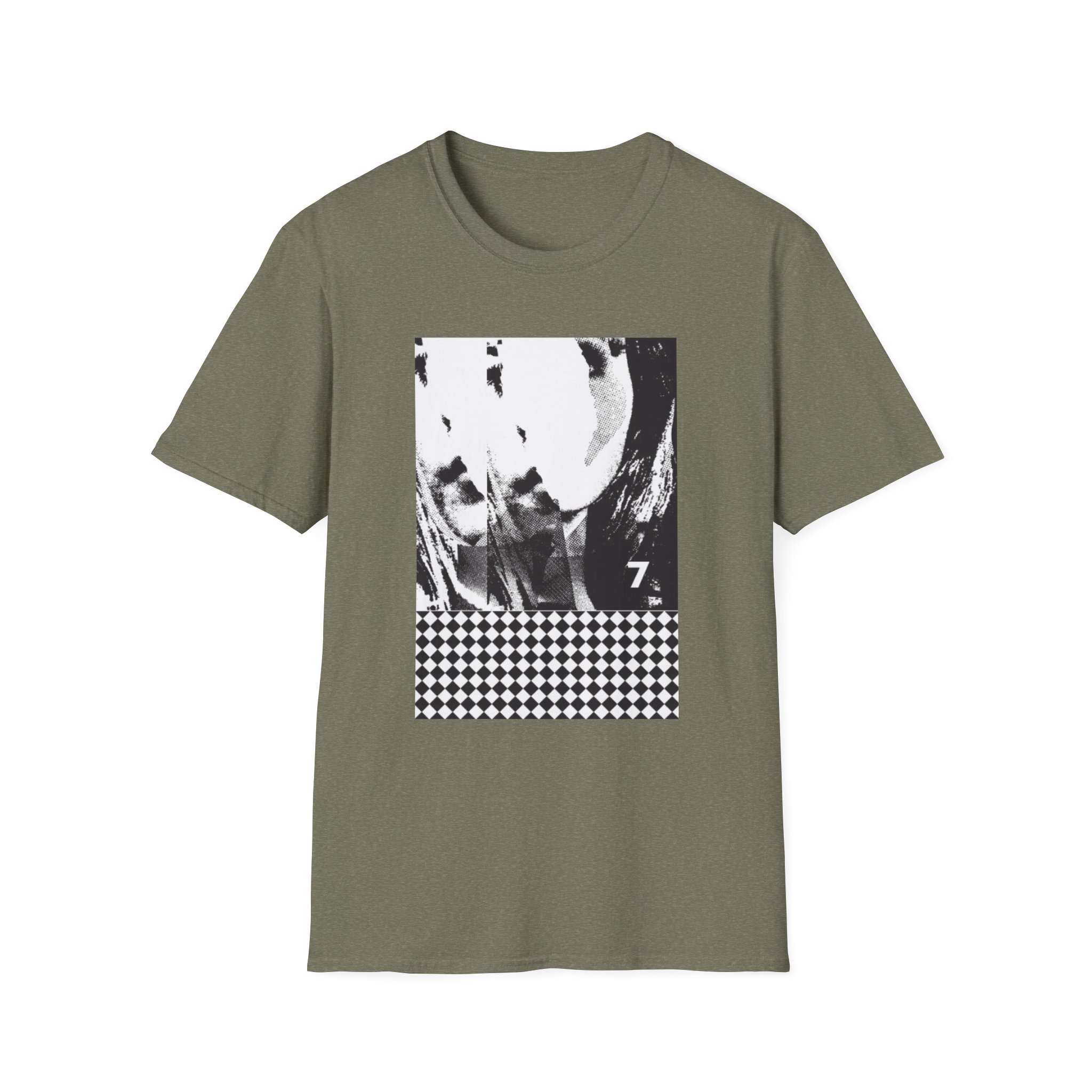 Beach House 7 Op Art Unisex Softstyle T-Shirt