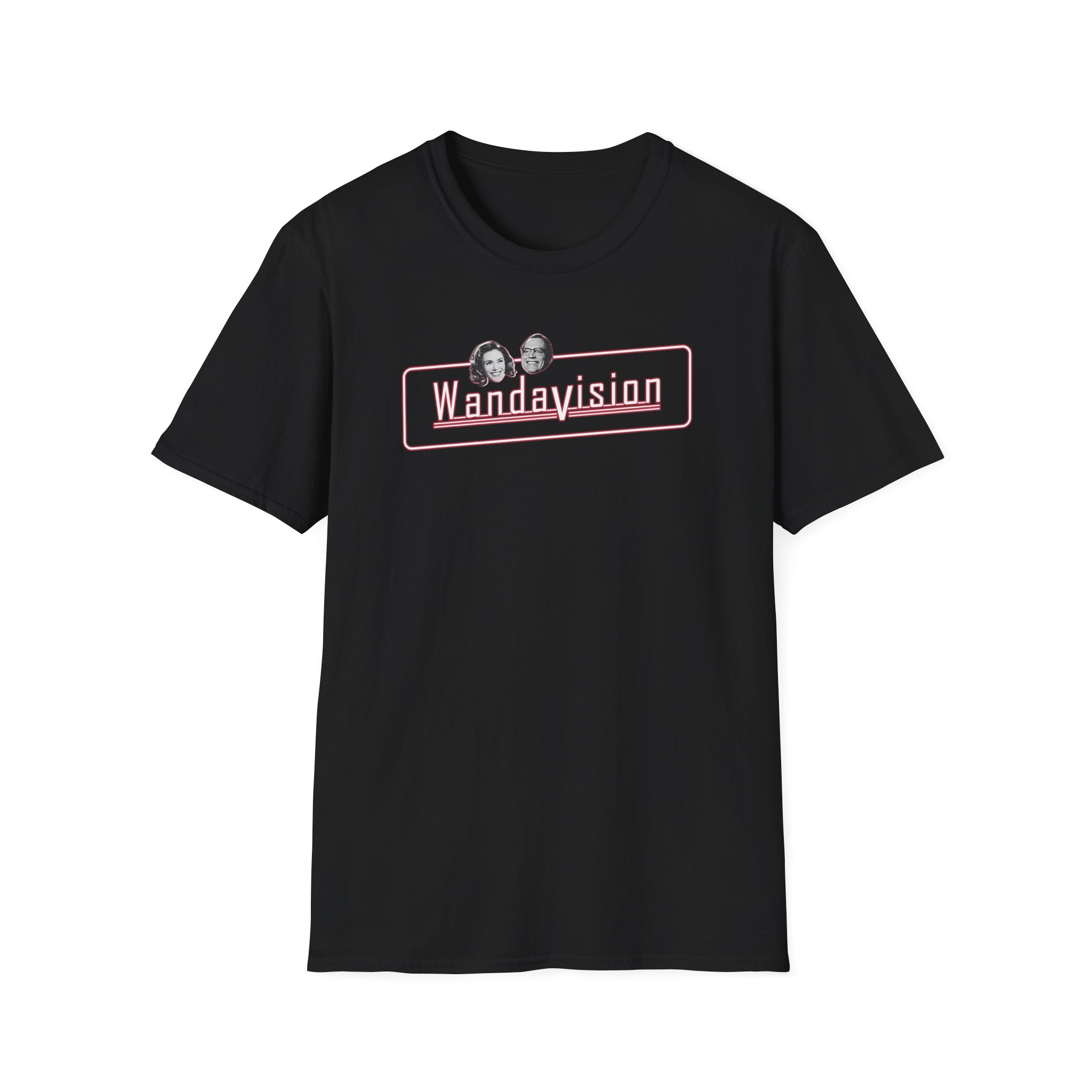 Marvel Wandavision All Smiles Unisex Softstyle T-Shirt