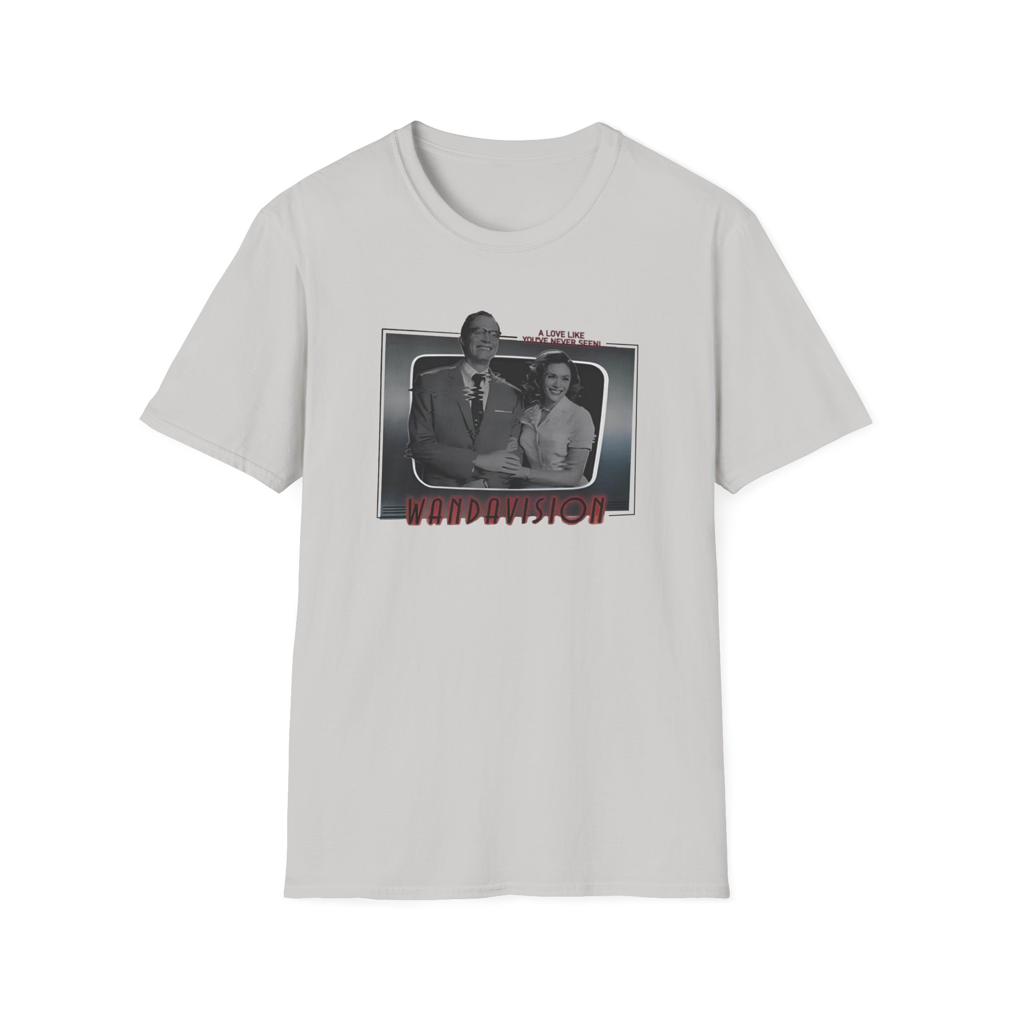 Marvel Wandavision Romantic Couple Unisex Softstyle T-Shirt