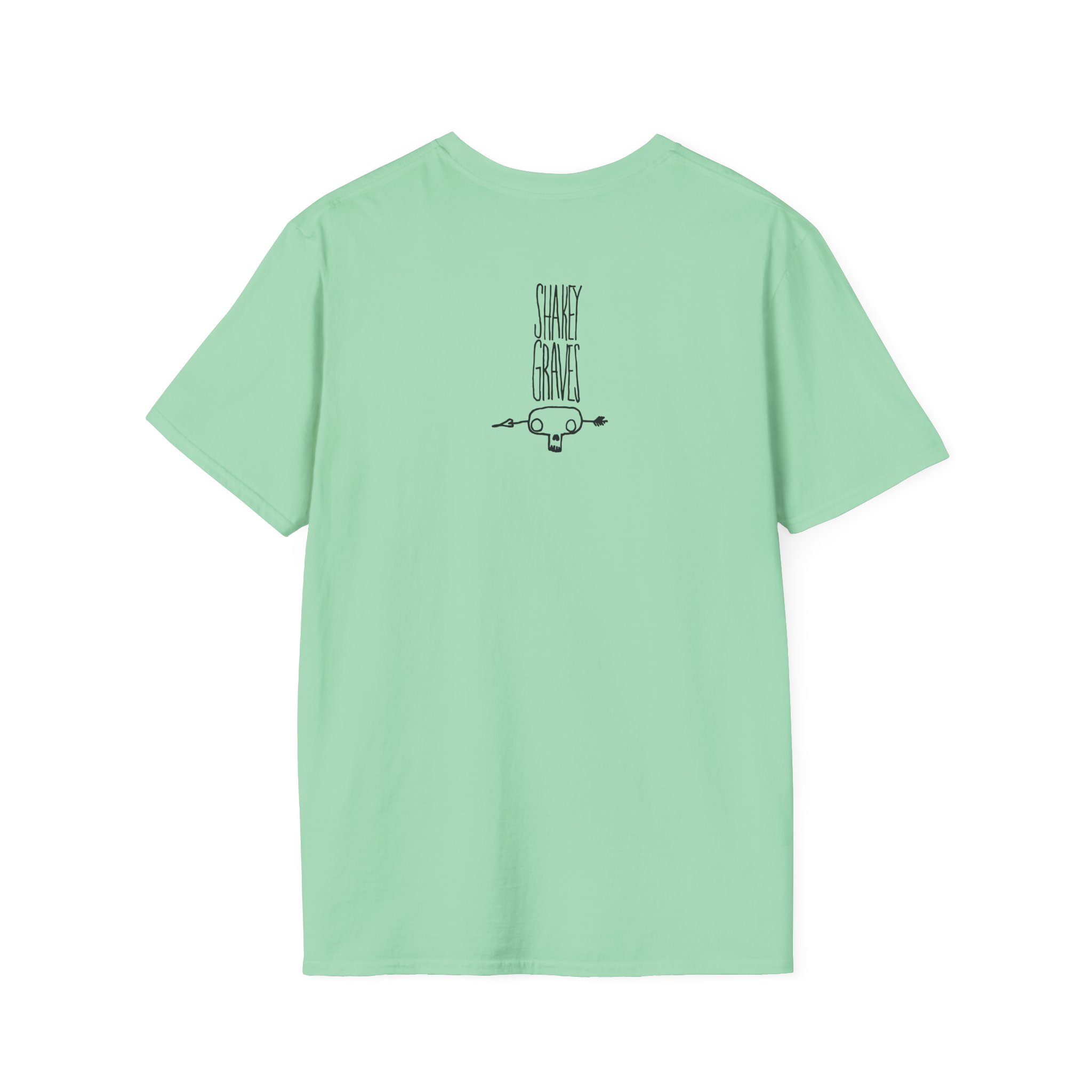 Shakey Graves SKULL Unisex Softstyle T-Shirt