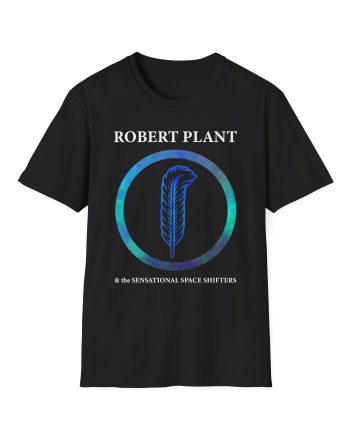 Robert Plant Carry Fire Us September Tour Dates Unisex Softstyle T-Shirt