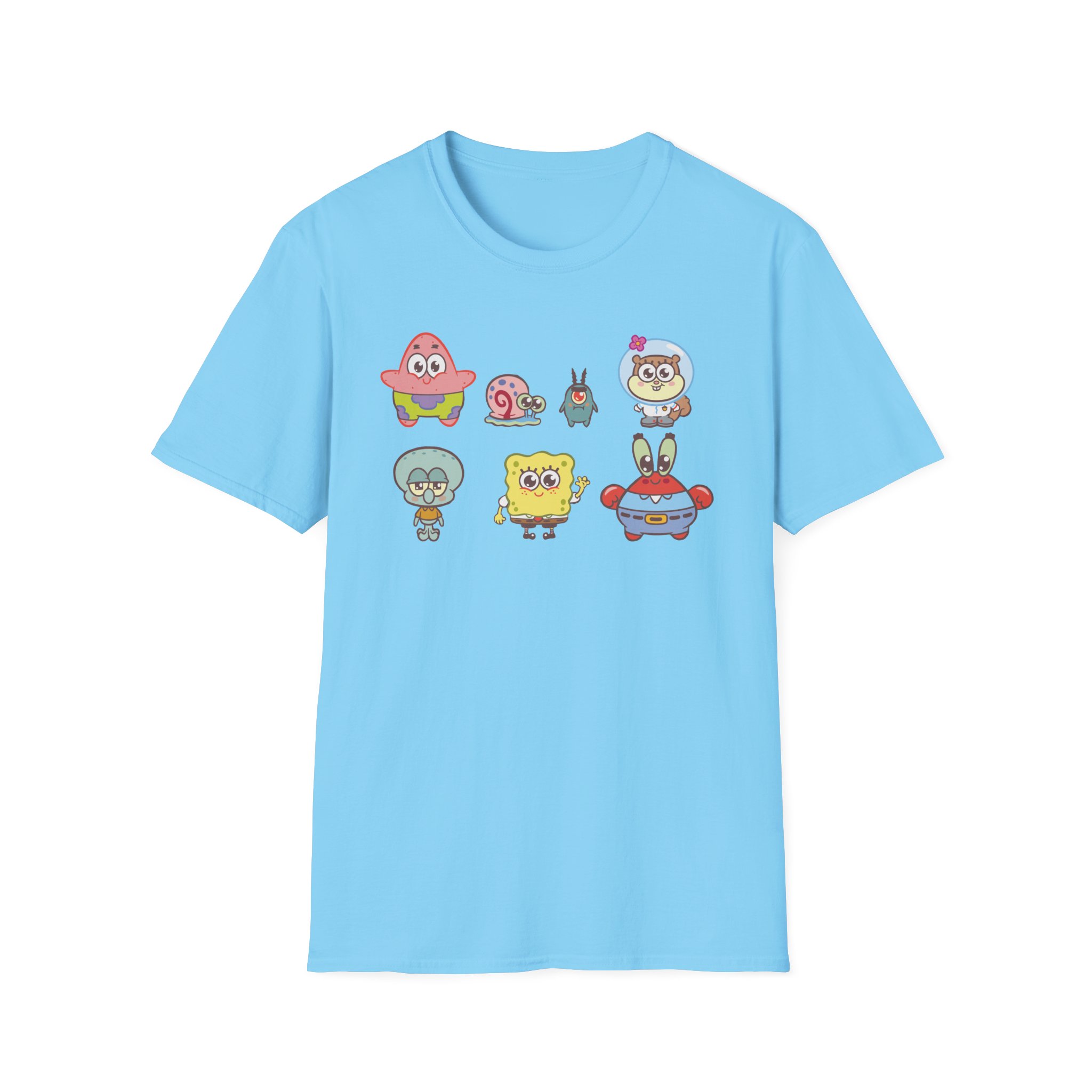 Spongebob AdoraBob Gang Unisex Softstyle T-Shirt