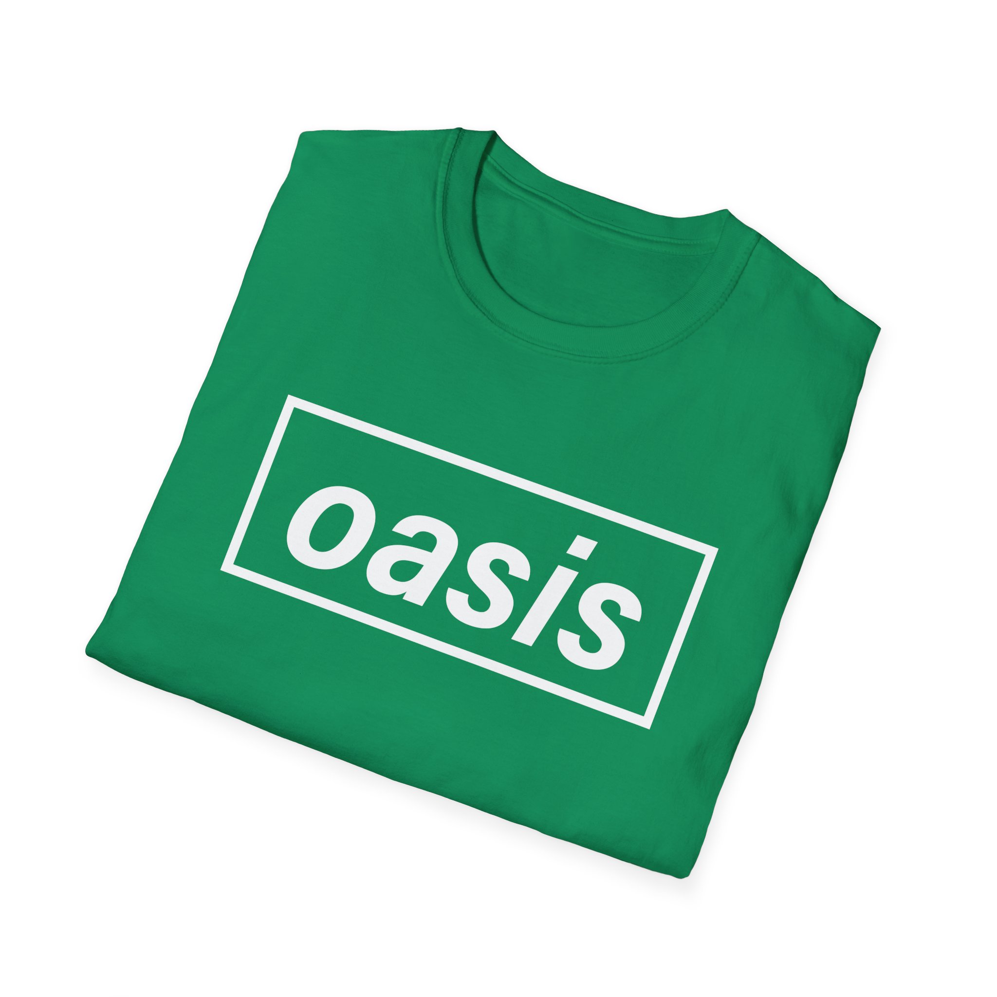 Oasis Decca Logo Unisex Softstyle T-Shirt